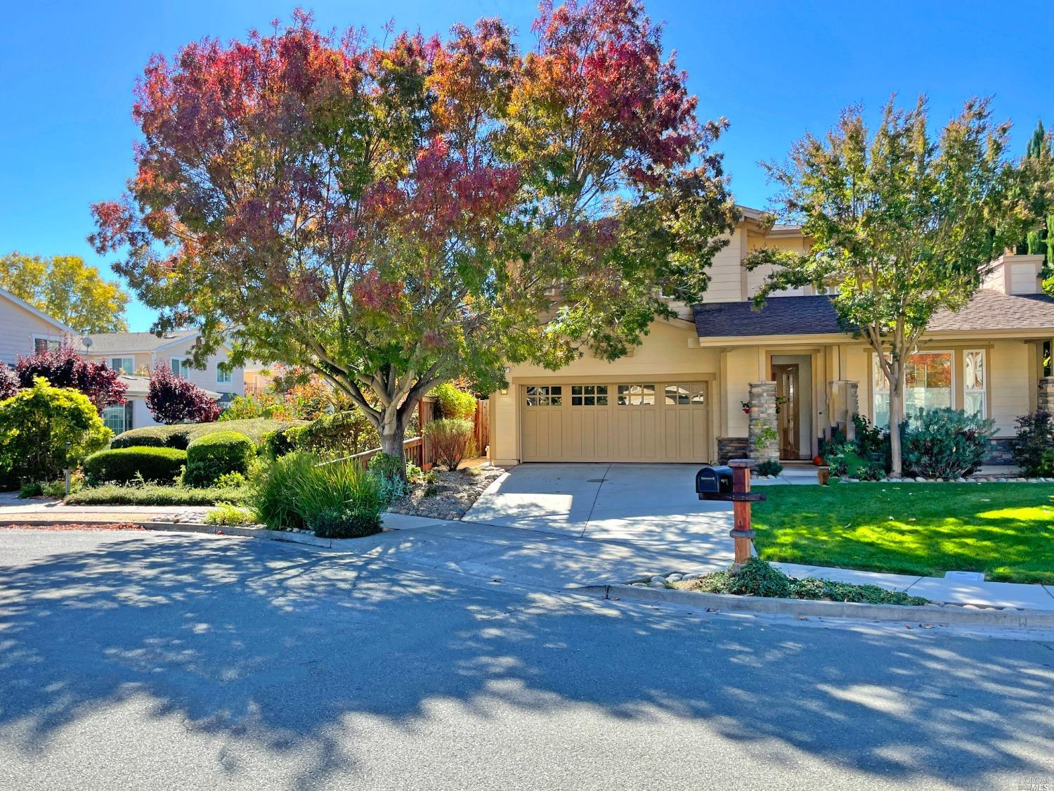 Opportunity time! Buy while the buying is good before the busy spring market. Previously valued at $1.8 mil in April, now priced to sell at $50k below Zillow value. LOCATION is terrific, rare lot  with only one neighbor, cul de sac with no thru traffic. One of the most popular floorplans in all of Pointe Marin, nearly 3,000 sq ft with 1 br and 1 full ba on the main level, PLUS 4 bedrooms grouped together on the top floor. Large primary suite overlooks the hills of Ignacio. Long list of seller improvements include new paint inside and out, new bamboo floors upstairs and down, Wolf range & convection oven, granite counters, new A/C condenser, whole house WATER PURIFIER for delicious water from all faucets, warm spa under your own gazebo, custom fireplace inserts, your own professional PIZZA oven and so much more. Kitchen/family room combo has tall south facing windows and slider, opening to one of 2 nice stone patios for outdoor enjoyment or entertaining. Garage is big enough for 2 cars AND a workshop or golf cart. The weather is so great here, you'll be outside all the time. Close to parks, Pacheco Plaza, Marin Country Club, hiking, biking and commute. Don't wait!