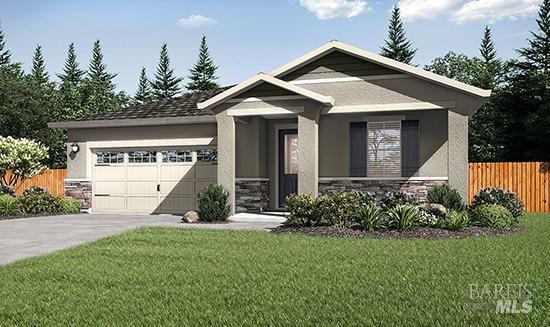 Make first impressions count with this beautiful new construction home in Rio Vista. This single-sto