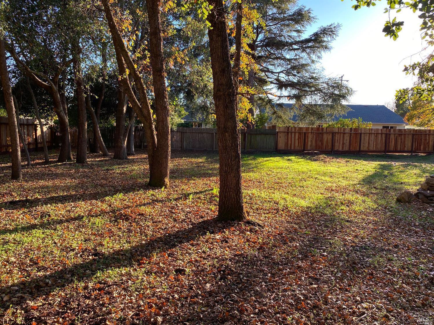 Your own secret garden awaits! Private, large, tucked away buildable lot in downtown Eastside Sonoma. Flag lot not fully visible from the street with exceptionable peace and quiet. All the advantages of being close to the Plaza in the desirable upscale Eastside. Build your dream!