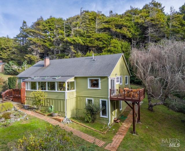 Detail Gallery Image 1 of 27 For 44561 Gordon Ln, Mendocino,  CA 95460 - 3 Beds | 2 Baths