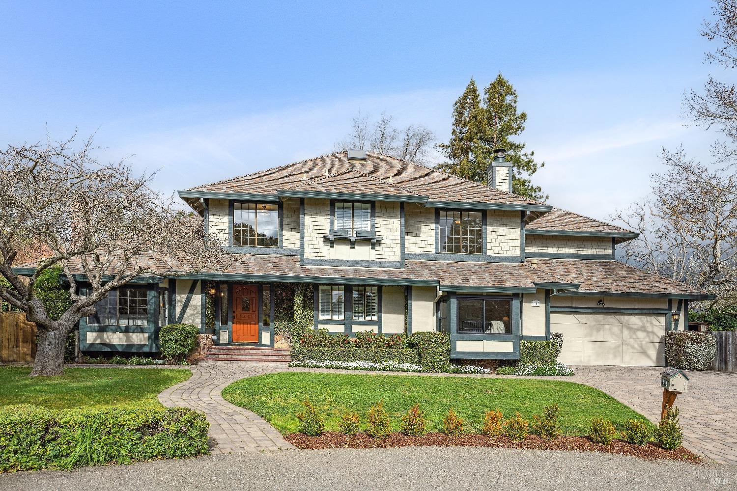Welcome to 11 Williamson Ct, ideally placed at the end of a private cul de sac in sought-after Pleasant Valley. This pristine home boasts 5 beds, 2.5 baths, 2976 sq ft on a level 13,328 sq ft lot. The formal entry leads to a grand living room with coffered ceilings, Mahogany floors & wood-burning fireplace. Remodeled kitchen has Wolf range, granite counters, stainless appliances, breakfast bar & flows to the spacious family room w frplc. A formal dining room, large 5th bedroom, updated powder room & laundry room complete the main level. Upstairs, the spacious primary suite offers cathedral ceilings, sitting area & new spa-like bath. Upper level has 3 more bedrooms, all positioned around an open, airy landing & a tastefully remodeled 2nd bath. Fresh updates include completely painted interiors, new carpets, light fixtures & hardware. French doors open to the secluded back patio with a gas BBQ, level grass yard area, hot tub, mature fruit trees and a huge side yard. Additional features: newer central heat & AC, gleaming hardwood floors, crown molding, wainscoting, double-pane windows, 2 water heaters & 2 car garage with workbench. Conveniently located near schools, trails and shopping. This home exudes pride of ownership, timeless style, and ample space. Truly a must-see property!
