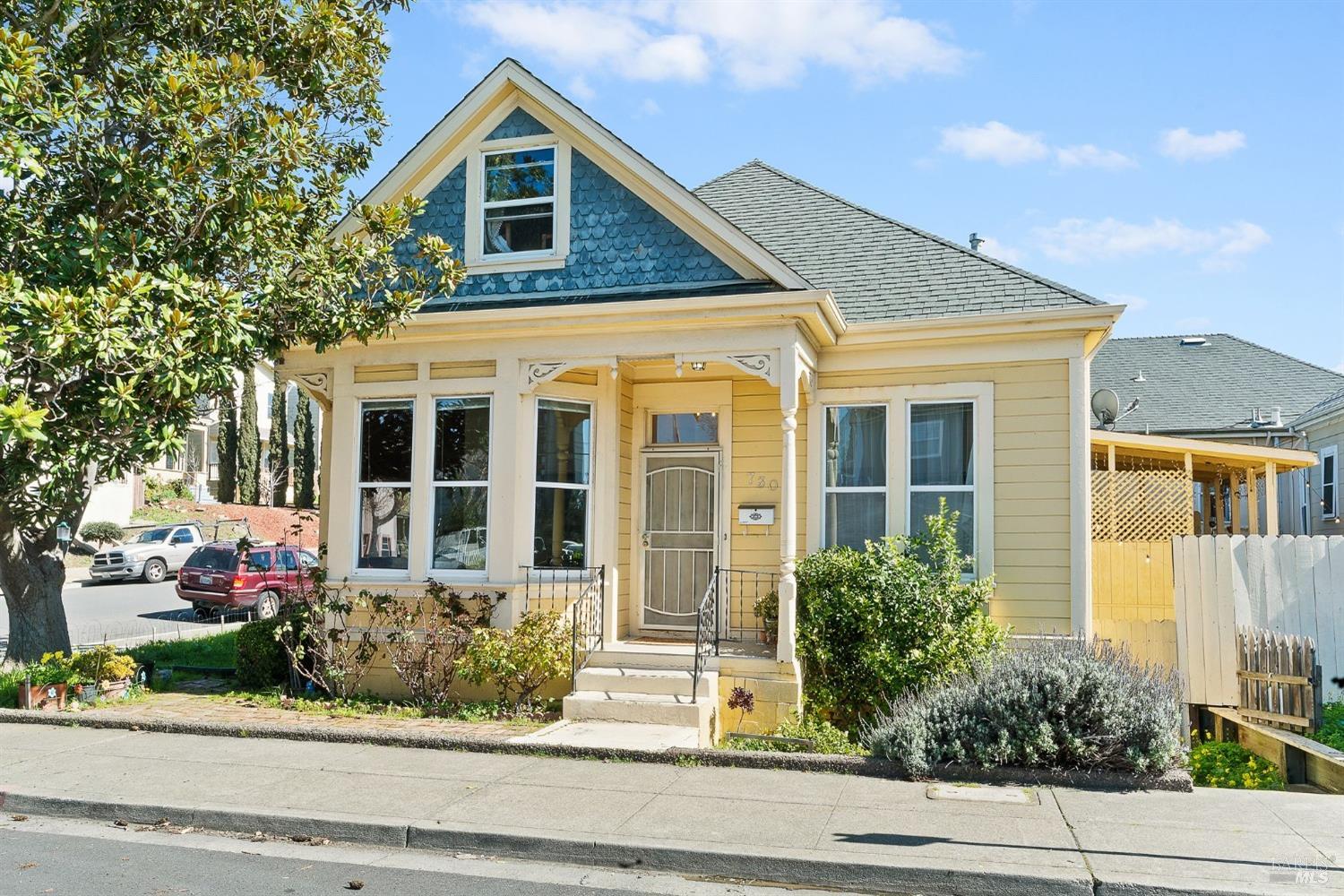 This historic Queen Anne Victorian sits in the heart of downtown Vallejo's Saint Vincents Hill Histo