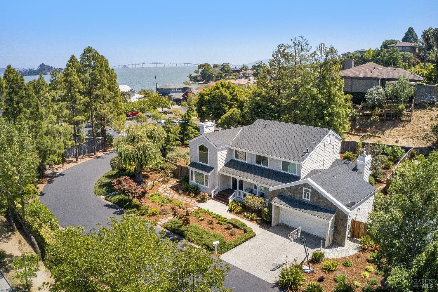 Welcome to magnificently remodeled 502 San Pedro Cove! This four bedroom and two and a half bathroom home is located within one of San Rafael's most prestigious gated communities. Completely renovated in 2016, the entire residence was expertly transformed into a work of art with approximately $500,000 in top-of-the-line improvements. Breathtaking vaulted ceilings, a gorgeous chef's kitchen with Bosch appliances, quartz countertops throughout, custom cabinets, new flooring, Andersen doors, new windows, and central A/C are among the many upgrades.   The home is within the bounds of award-winning Glenwood elementary, one of the most sought after elementary schools in the county.  Enjoy fun summer barbecues in the fully fenced-private backyard with an all new retaining wall, pavers, new irrigation system and over 50+ newly planted flowers and bushes. Step outside into a neighborhood clubhouse for gatherings with friends and family in the cabana, laps in the pool or a relaxing soak in the hot tub.  Embrace the outdoors as you traverse a nearby bike path, marvel at tranquil views of the Loch Lomond Marina, and its surrounding wildlife.