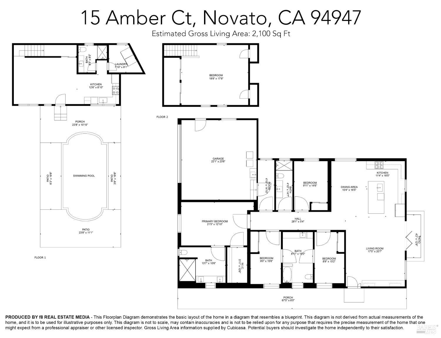 Detail Gallery Image 44 of 49 For 15 Amber Ct, Novato,  CA 94947 - 5 Beds | 4 Baths