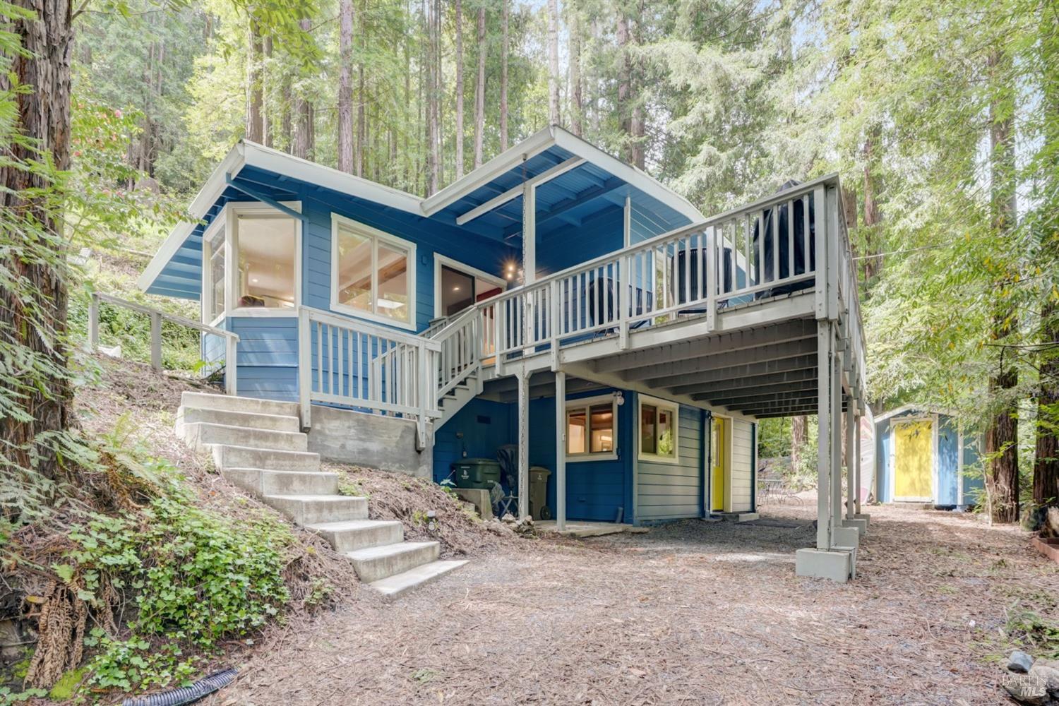 Detail Gallery Image 1 of 43 For 3035 Cazadero Hwy, Cazadero,  CA 95421 - 2 Beds | 1/1 Baths
