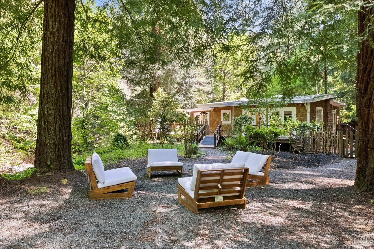 Detail Gallery Image 1 of 43 For 15521 Old Cazadero Rd, Guerneville,  CA 95446 - 2 Beds | 2 Baths