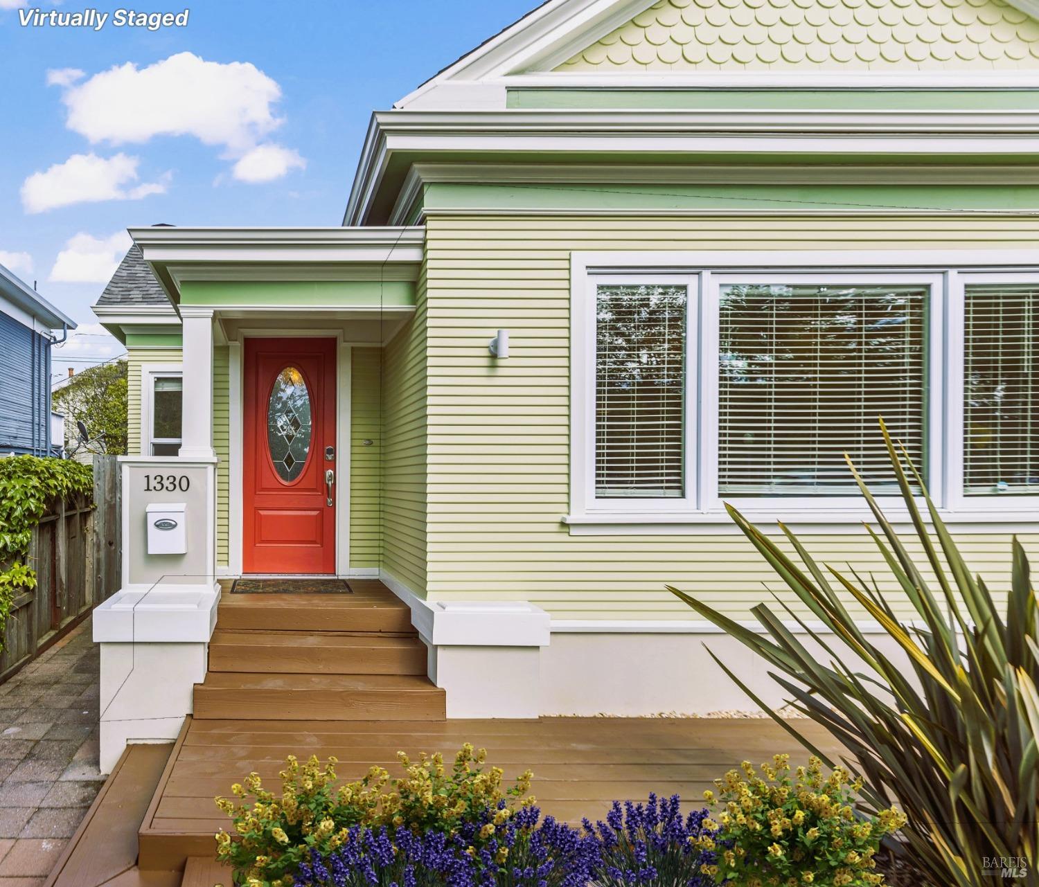 Welcome to 1330 Marin Street, a charming single- story single family home with great curb  appeal, n