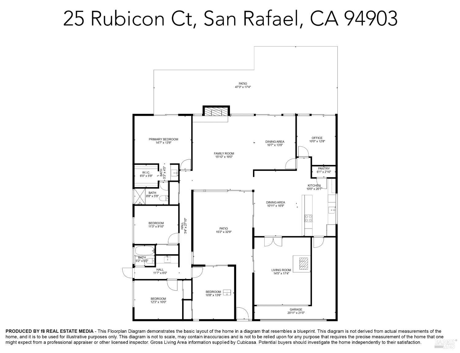 Detail Gallery Image 49 of 49 For 25 Rubicon Ct, San Rafael,  CA 94903 - 4 Beds | 2 Baths