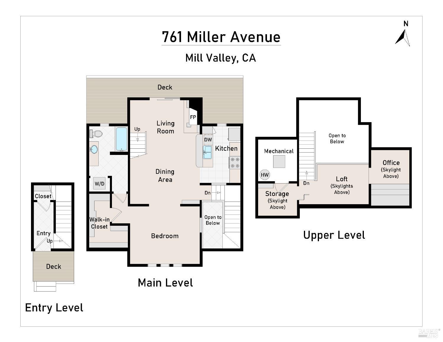 Detail Gallery Image 47 of 47 For 761 Miller Ave, Mill Valley,  CA 94941 - 1 Beds | 1 Baths