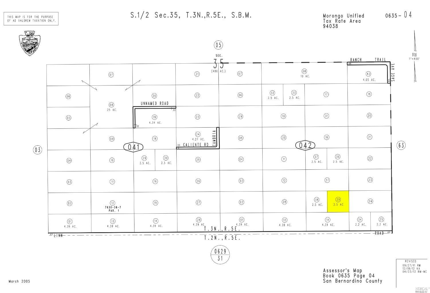 Detail Gallery Image 6 of 6 For 0 Delgada Rd, Landers,  CA 92285 - – Beds | – Baths