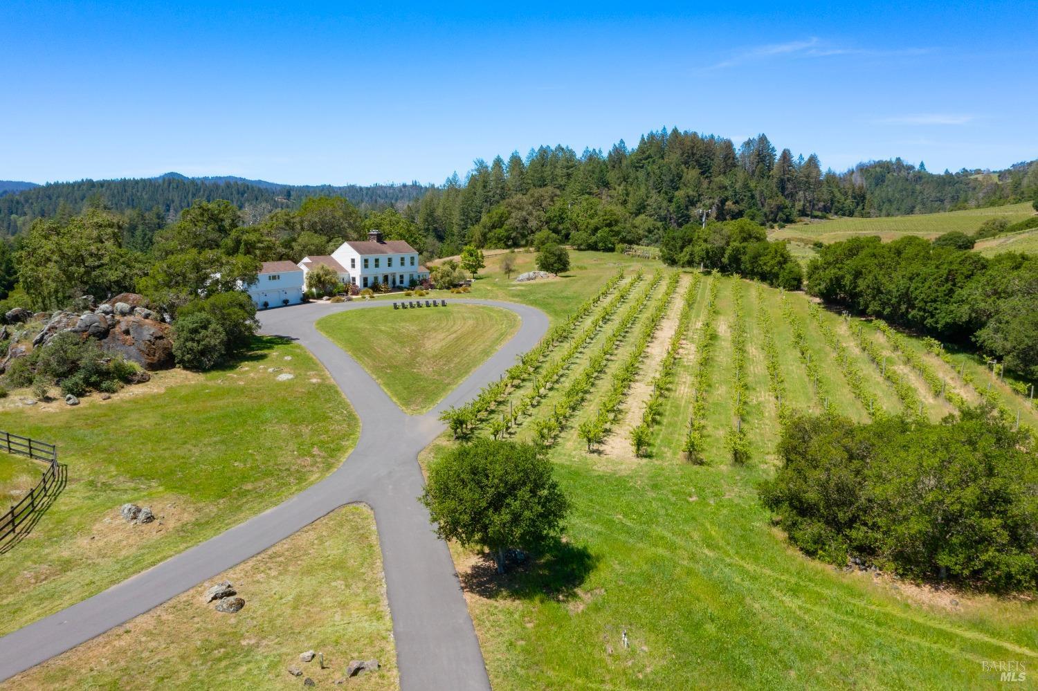 Detail Gallery Image 40 of 54 For 2427 Mill Creek Rd, Healdsburg,  CA 95448 - 4 Beds | 5/1 Baths