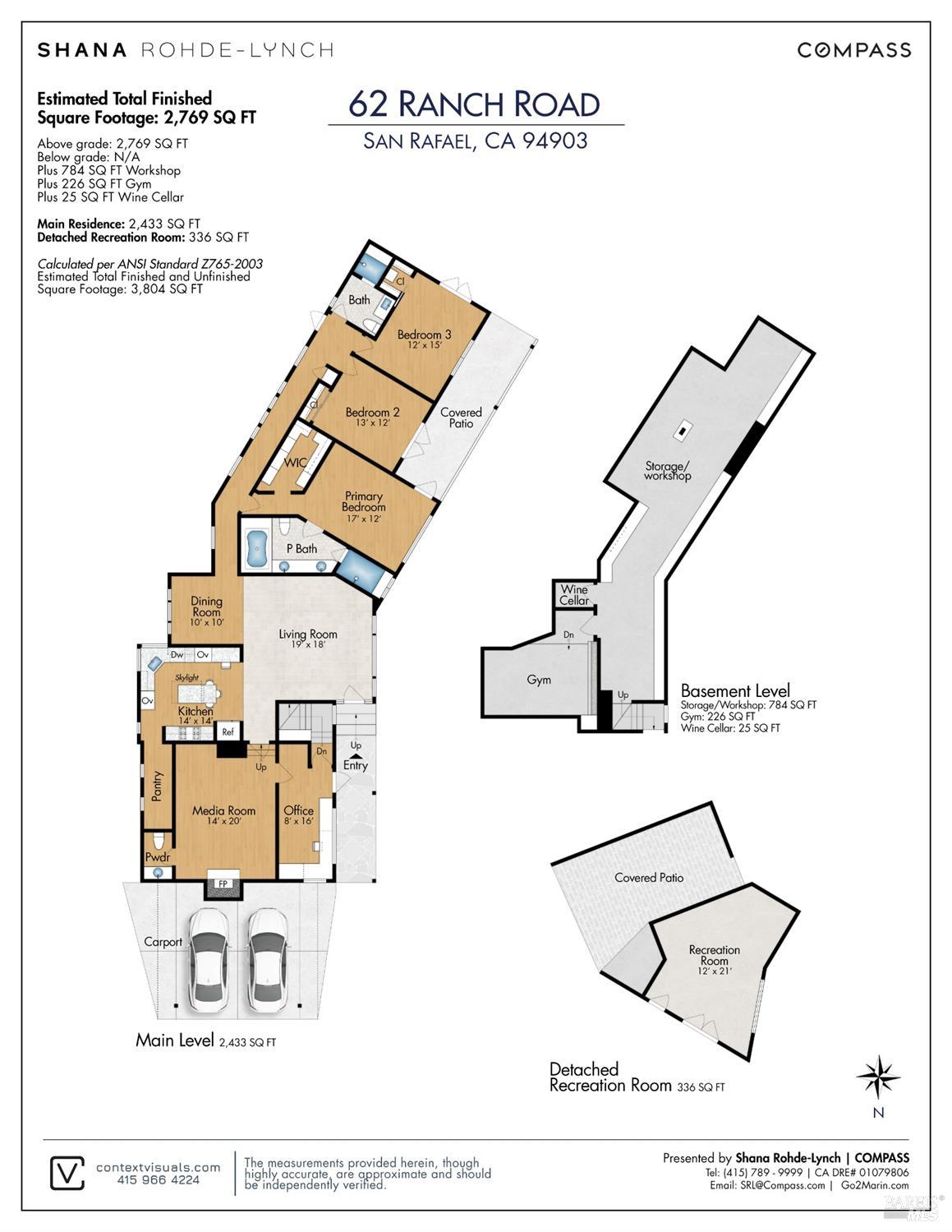 Detail Gallery Image 37 of 38 For 62 Ranch Rd, San Rafael,  CA 94903 - 3 Beds | 2/1 Baths