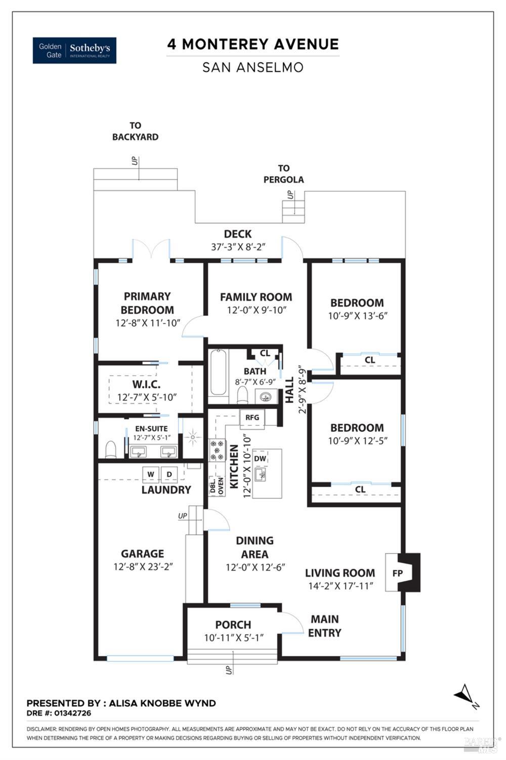 Detail Gallery Image 67 of 67 For 4 Monterey Ave, San Anselmo,  CA 94960 - 3 Beds | 2 Baths