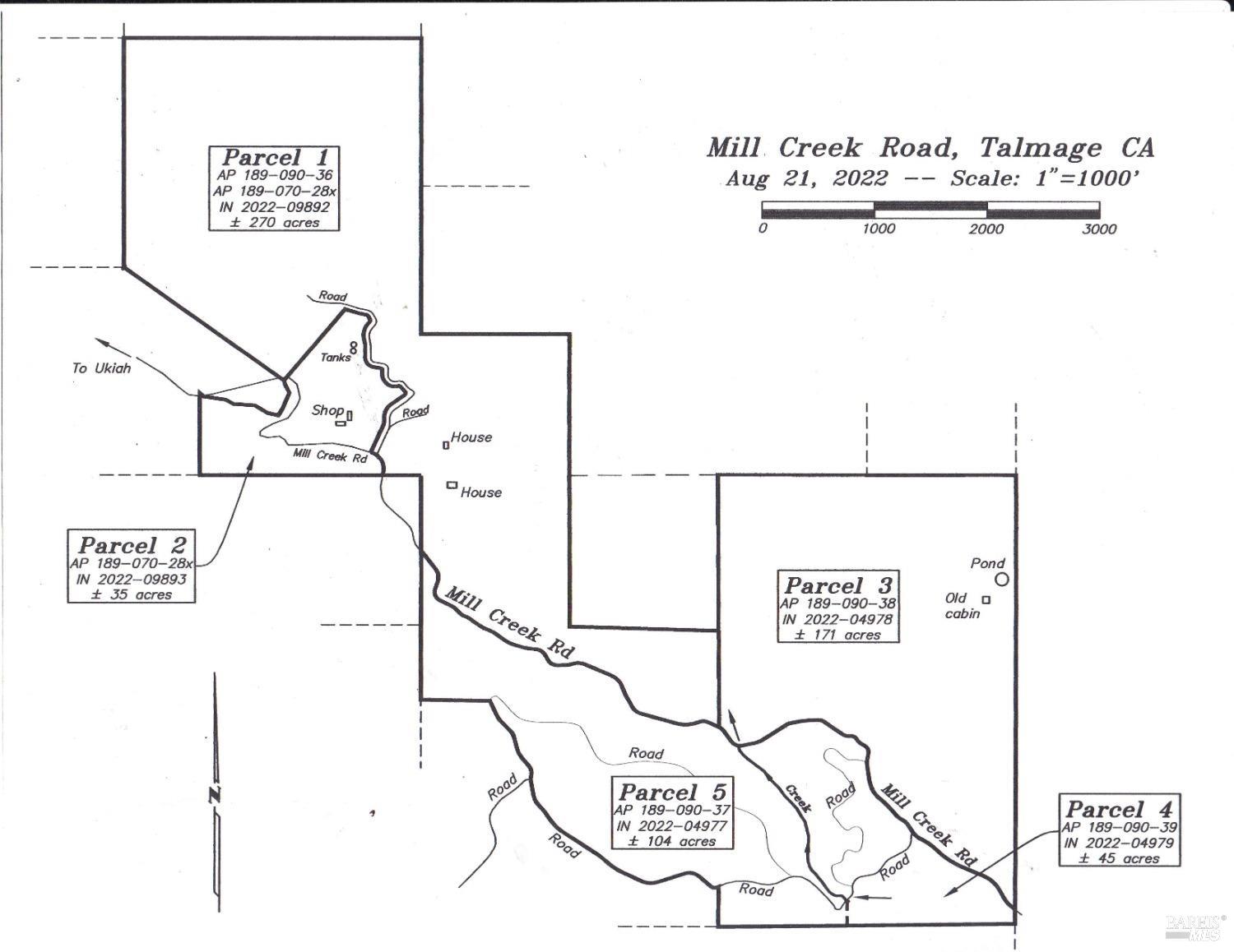 Detail Gallery Image 6 of 6 For 5400 Mill Creek Rd, Ukiah,  CA 95482 - – Beds | – Baths