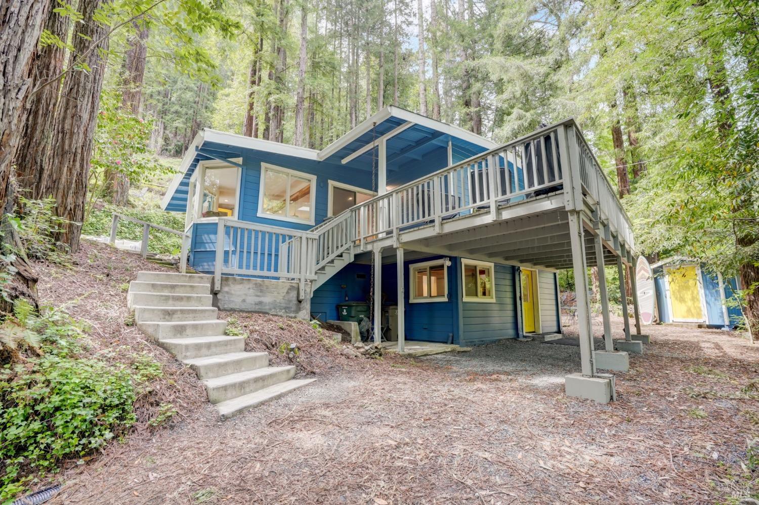 Detail Gallery Image 1 of 1 For 3035 Cazadero Hwy, Cazadero,  CA 95421 - 2 Beds | 1/1 Baths