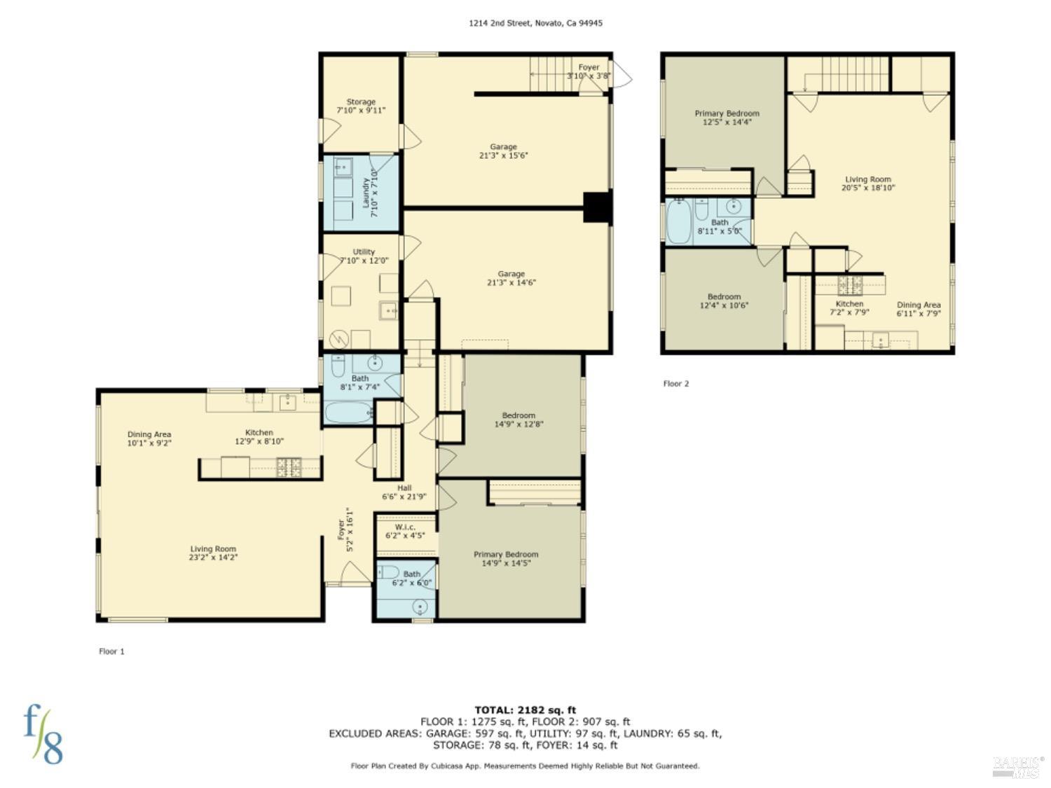 Detail Gallery Image 2 of 55 For 1212 2nd St, Novato,  CA 94945 - – Beds | – Baths