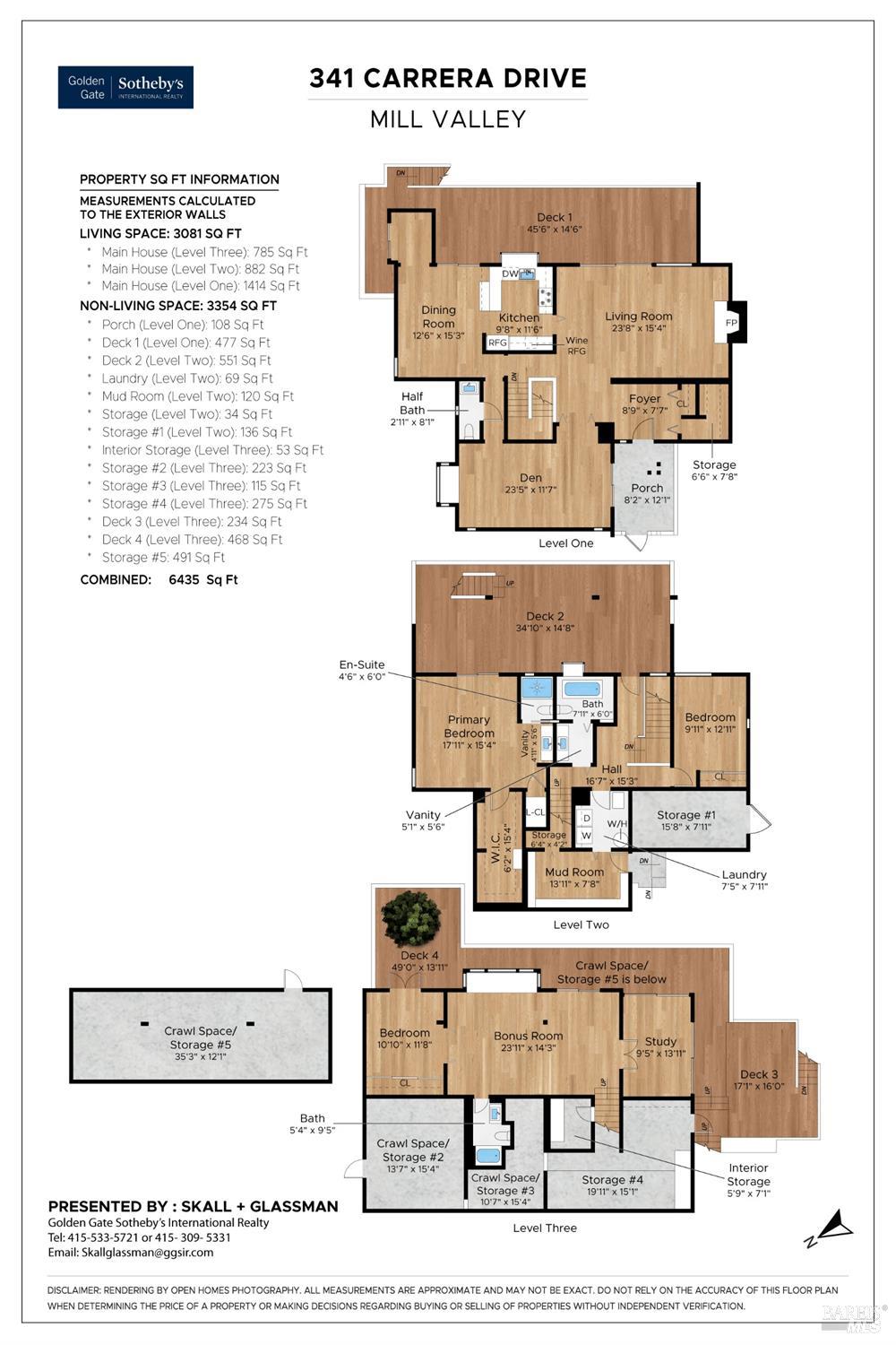 Detail Gallery Image 25 of 26 For 341 Carrera Dr, Mill Valley,  CA 94941 - 3 Beds | 3/1 Baths