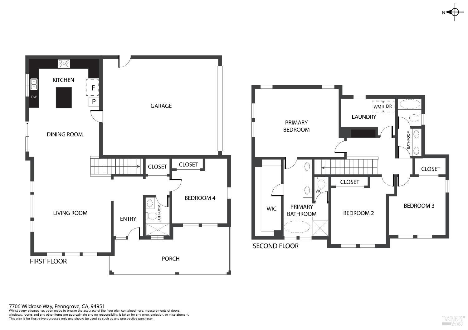 Detail Gallery Image 64 of 64 For 7706 Wildrose Way, Rohnert Park,  CA 94928 - 4 Beds | 3 Baths