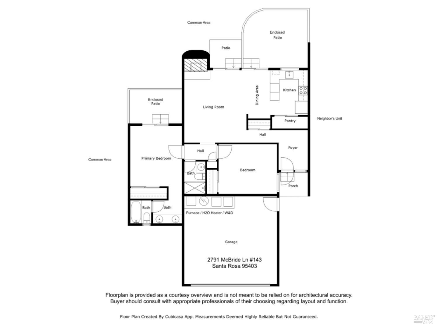 Detail Gallery Image 27 of 27 For 2791 Mcbride Ln #143,  Santa Rosa,  CA 95403 - 2 Beds | 2 Baths