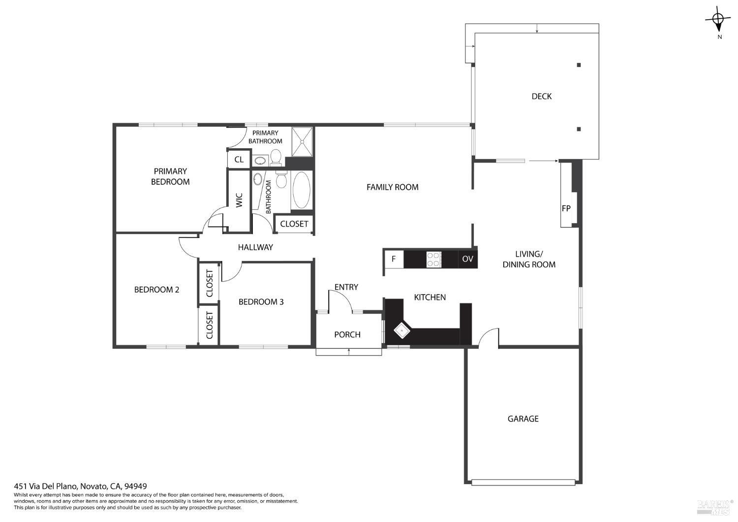 Detail Gallery Image 25 of 39 For 451 via Del Plano Unkn, Novato,  CA 94949 - 3 Beds | 2 Baths