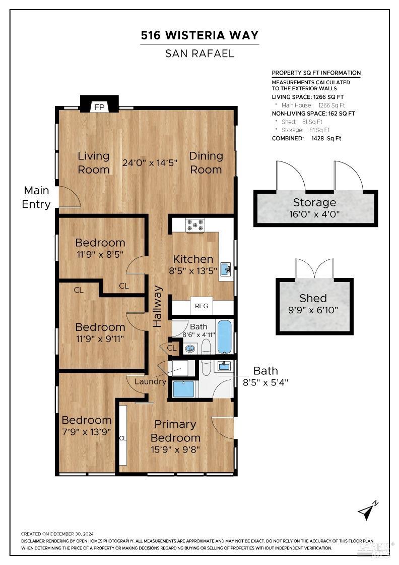 Detail Gallery Image 49 of 50 For 516 Wisteria Way, San Rafael,  CA 94903 - 4 Beds | 2 Baths