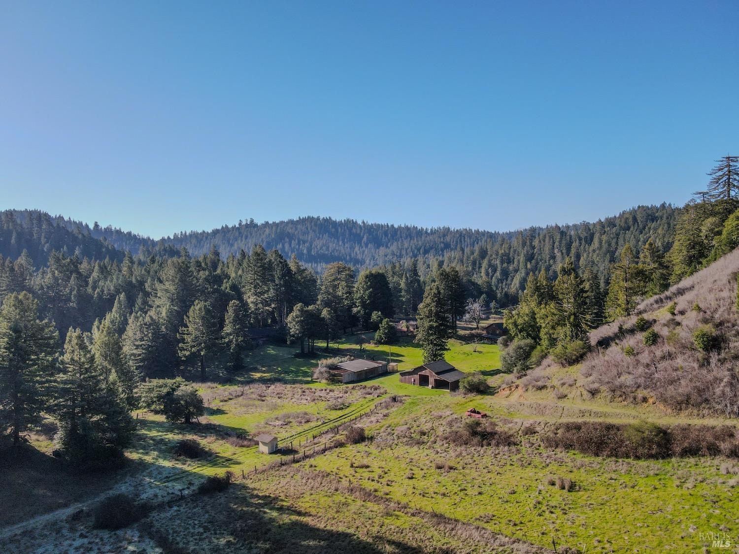 Detail Gallery Image 1 of 1 For 8471 Flynn Creek Rd, Comptche,  CA 95427 - 2 Beds | 2 Baths
