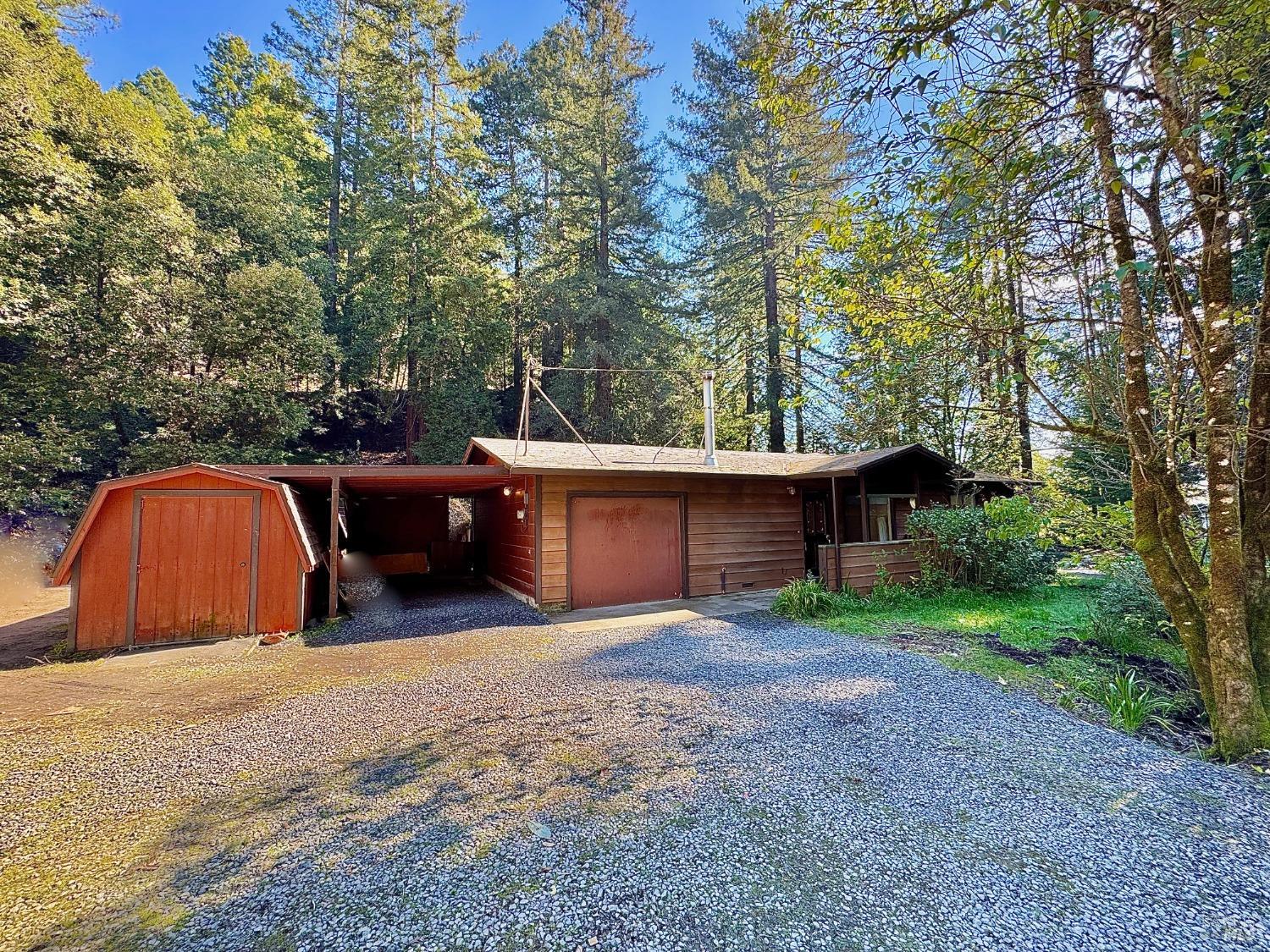 Detail Gallery Image 1 of 1 For 16780 Watson Rd, Guerneville,  CA 95446 - 3 Beds | 2 Baths