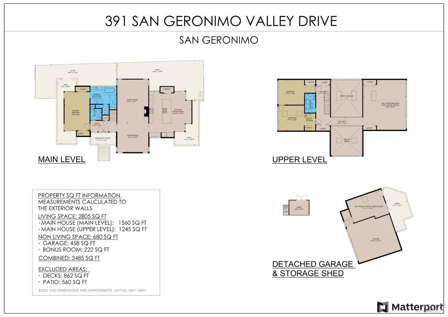 Detail Gallery Image 86 of 99 For 391 San Geronimo Valley Dr, San Geronimo,  CA 94963 - 3 Beds | 2/1 Baths