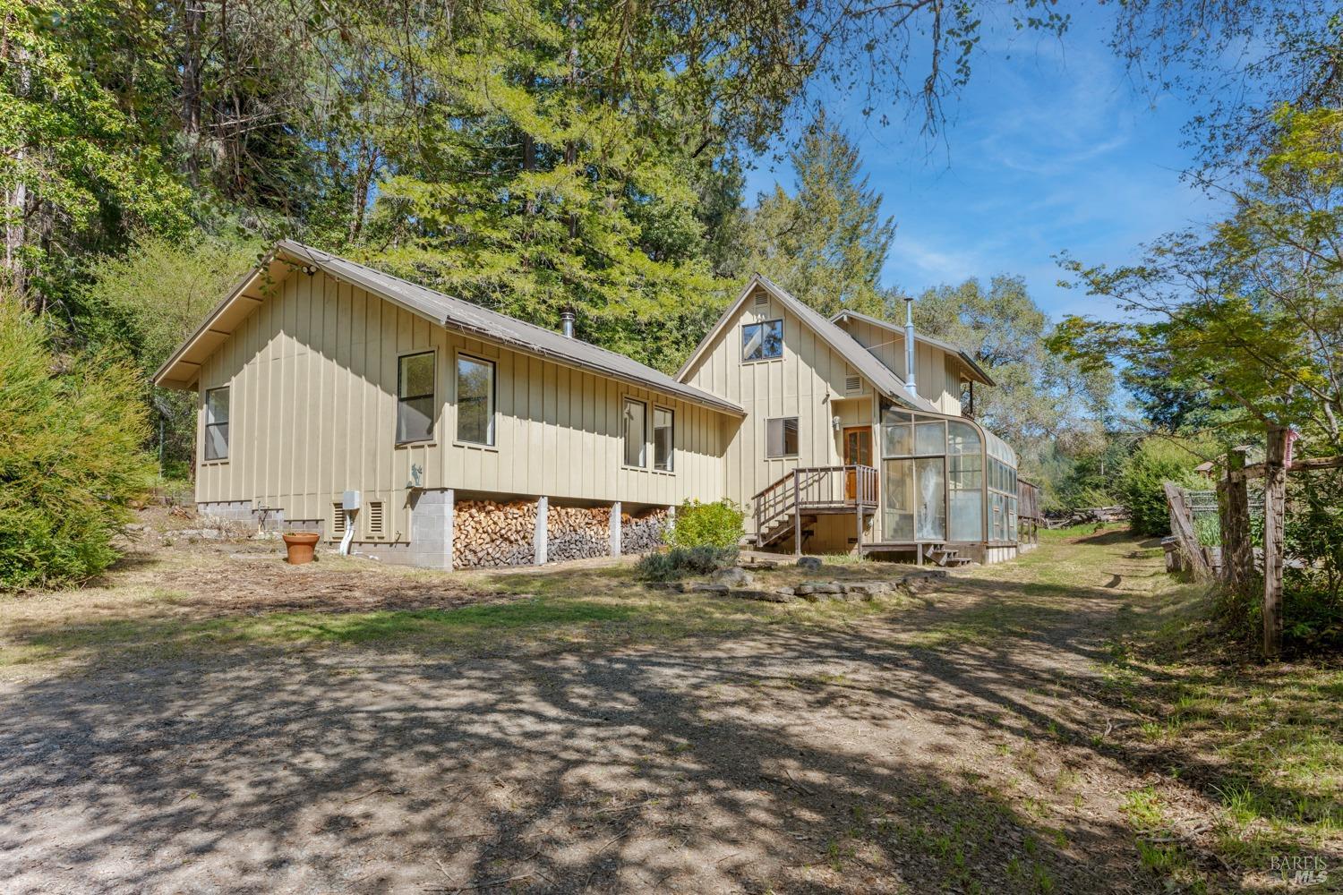 Detail Gallery Image 1 of 43 For 31150 Comptche Ukiah Rd, Comptche,  CA 95427 - 3 Beds | 1/1 Baths