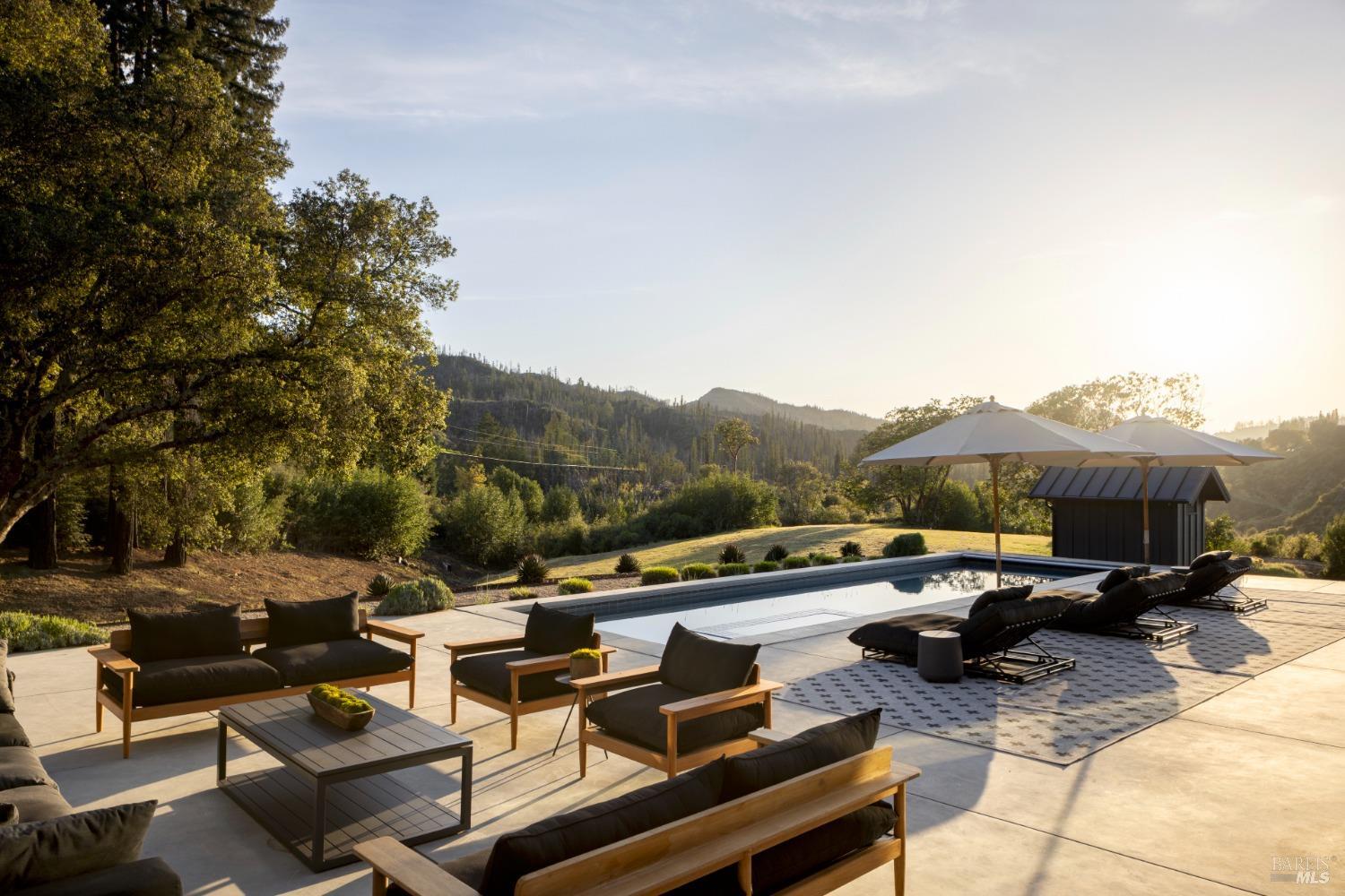 Detail Gallery Image 2 of 36 For 3870 Mountain Home Ranch Rd, Calistoga,  CA 94515 - 4 Beds | 4/2 Baths