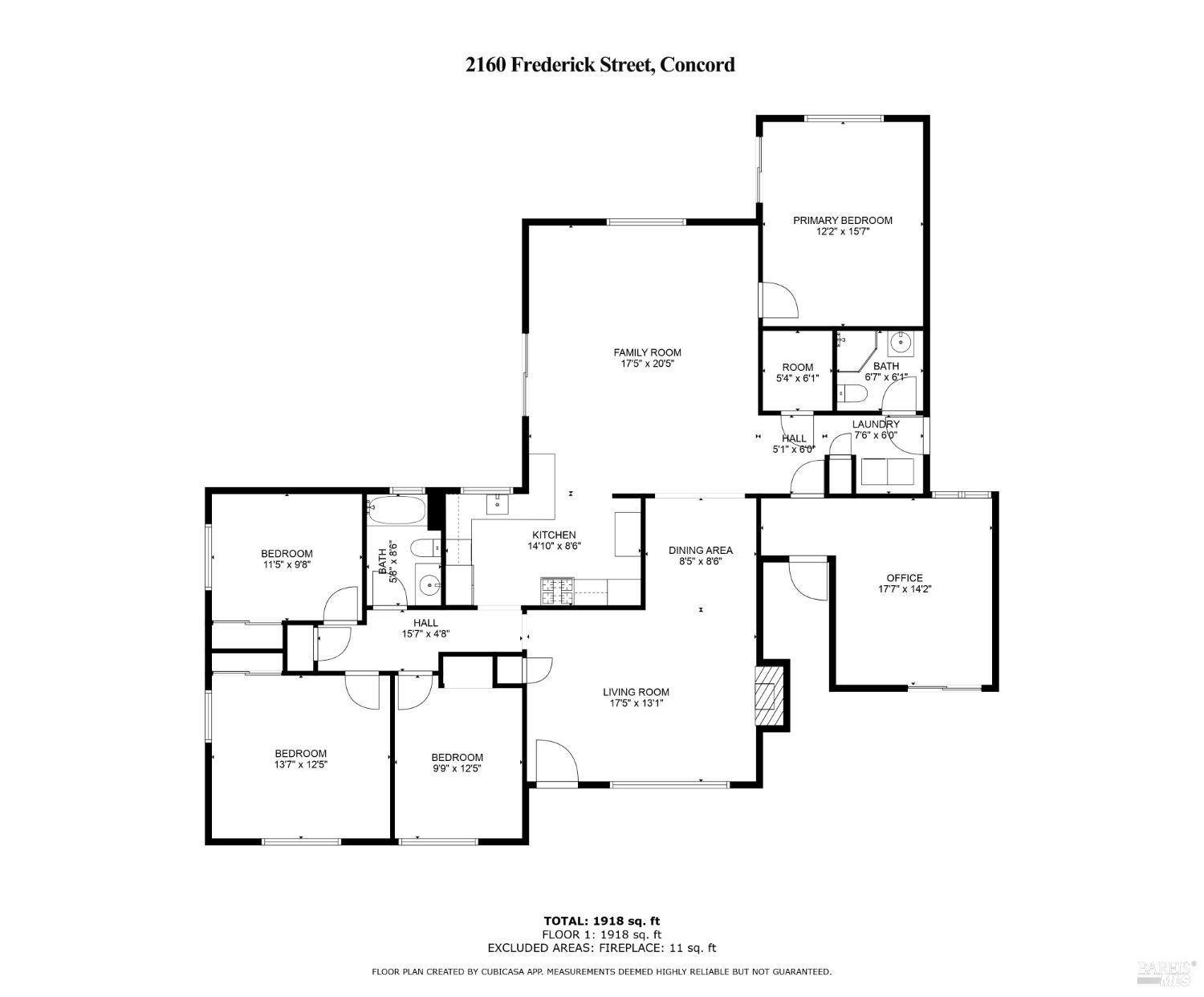 Detail Gallery Image 40 of 40 For 2160 Frederick St, Concord,  CA 94520 - 5 Beds | 2 Baths