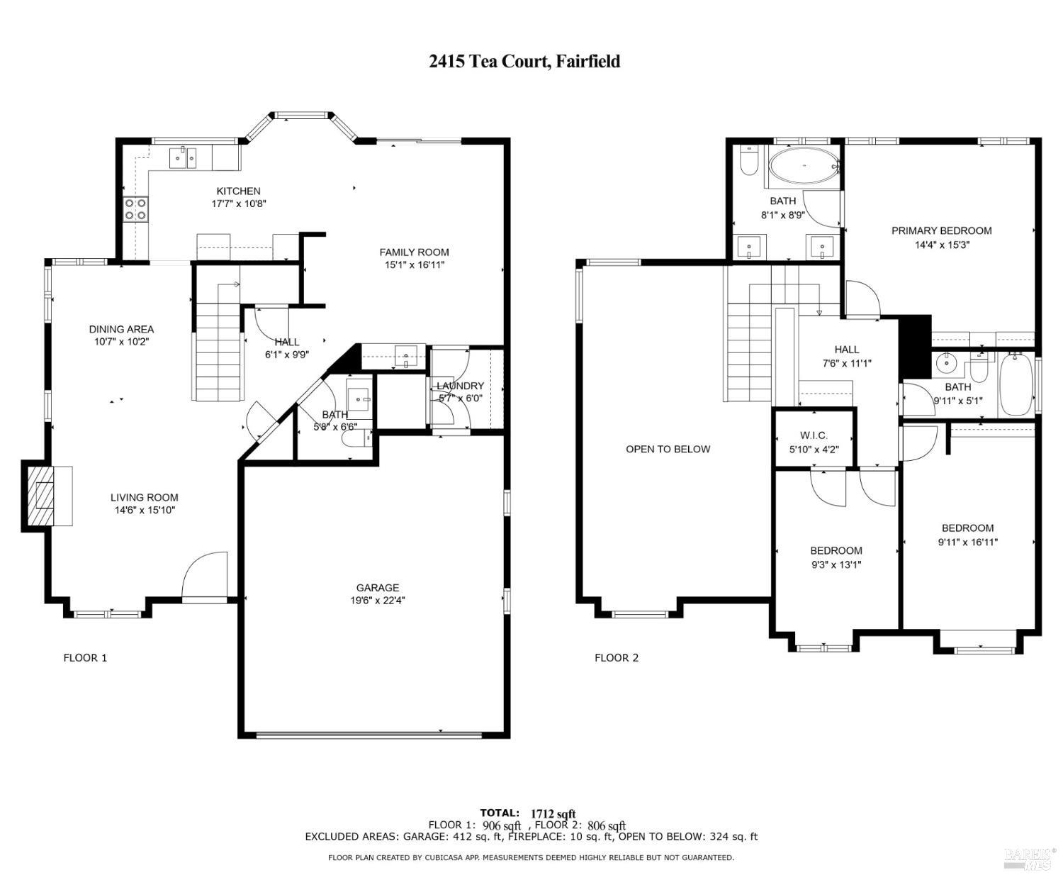 Detail Gallery Image 4 of 51 For 2415 Tea Ct, Fairfield,  CA 94534 - 3 Beds | 2/1 Baths