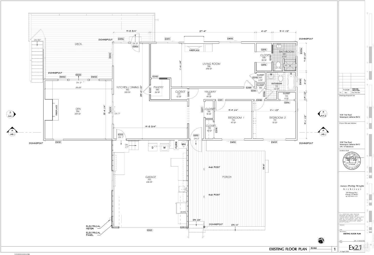 Detail Gallery Image 24 of 51 For 1009 Tilton Rd, Sebastopol,  CA 95472 - 3 Beds | 2 Baths