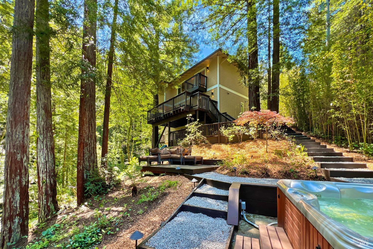 Detail Gallery Image 51 of 52 For 18333 Old Monte Rio Rd, Guerneville,  CA 95446 - 1 Beds | 2 Baths