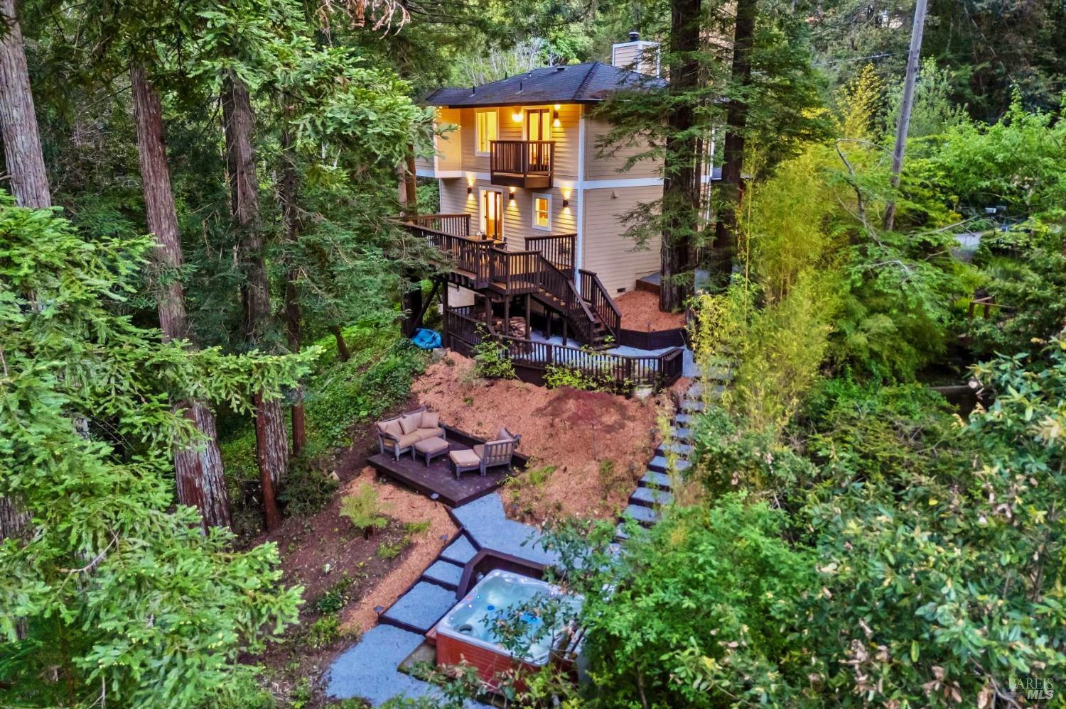 Detail Gallery Image 49 of 52 For 18333 Old Monte Rio Rd, Guerneville,  CA 95446 - 1 Beds | 2 Baths