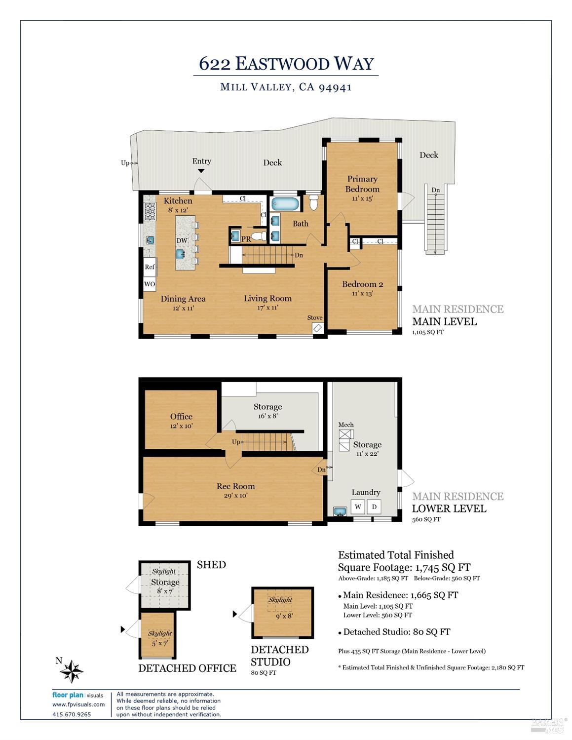 Detail Gallery Image 53 of 54 For 622 Eastwood Way, Mill Valley,  CA 94941 - 2 Beds | 1/1 Baths