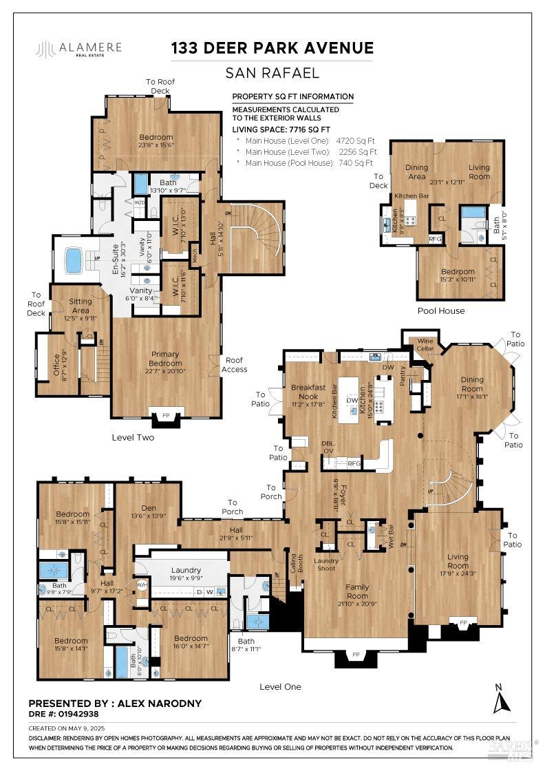 Detail Gallery Image 71 of 71 For 133 Deer Park Ave, San Rafael,  CA 94901 - 6 Beds | 6 Baths