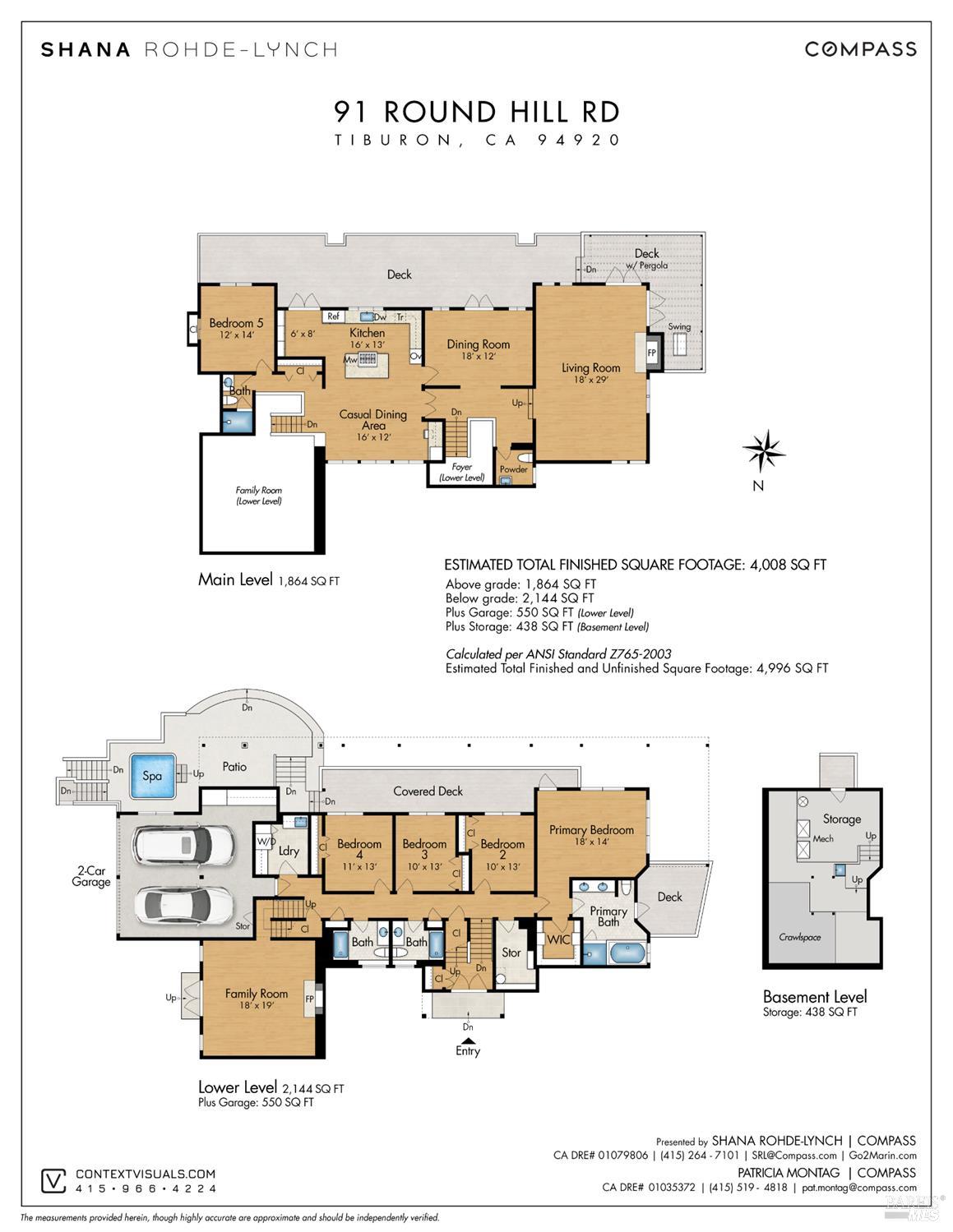 Detail Gallery Image 49 of 50 For 91 Round Hill Rd, Tiburon,  CA 94920 - 5 Beds | 4/1 Baths