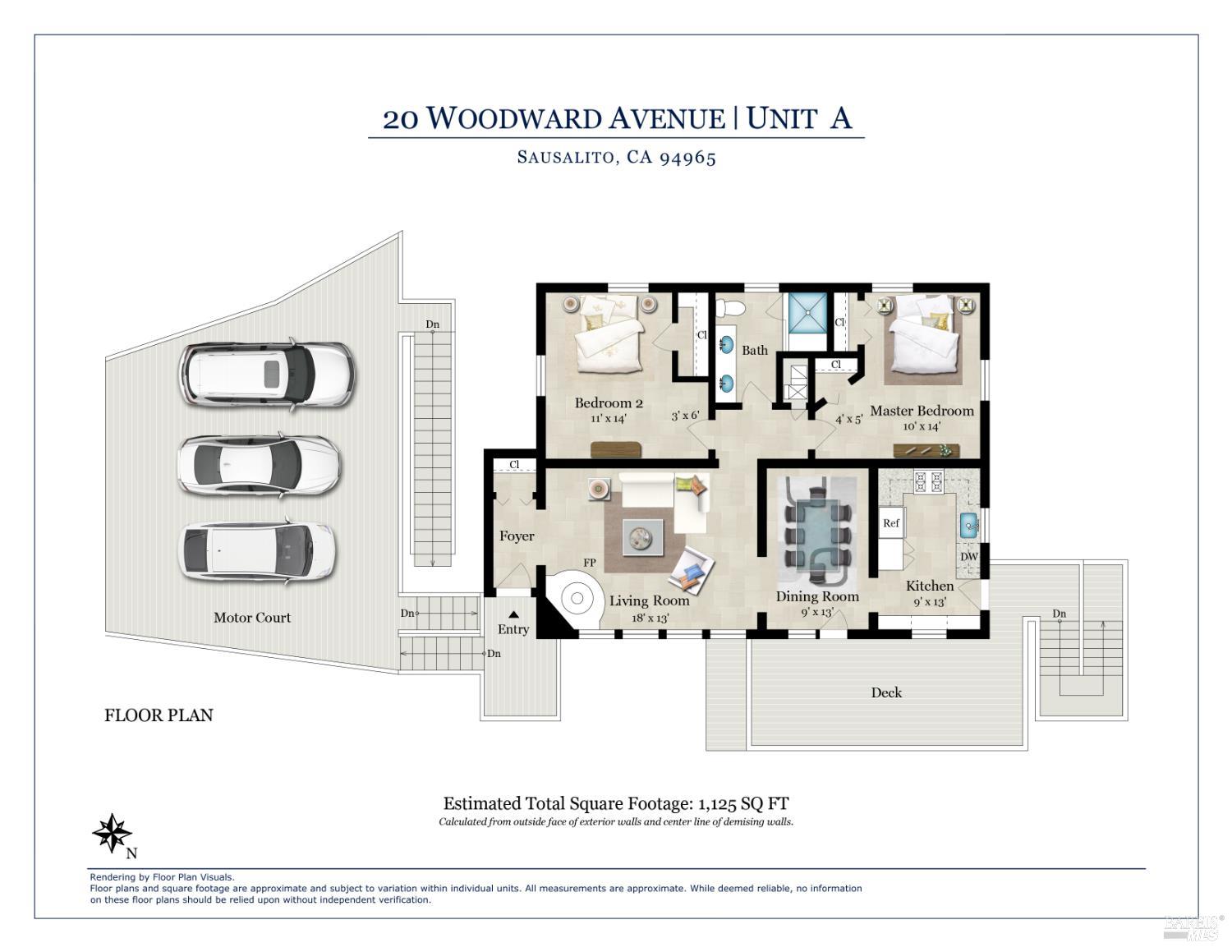 Detail Gallery Image 9 of 11 For 20 Woodward Ave, Sausalito,  CA 94965 - – Beds | – Baths