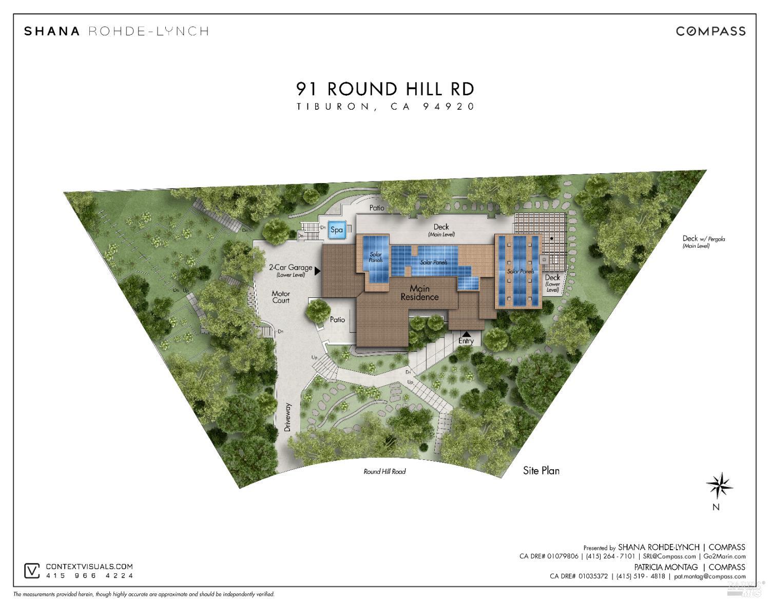 Detail Gallery Image 50 of 50 For 91 Round Hill Rd, Tiburon,  CA 94920 - 5 Beds | 4/1 Baths