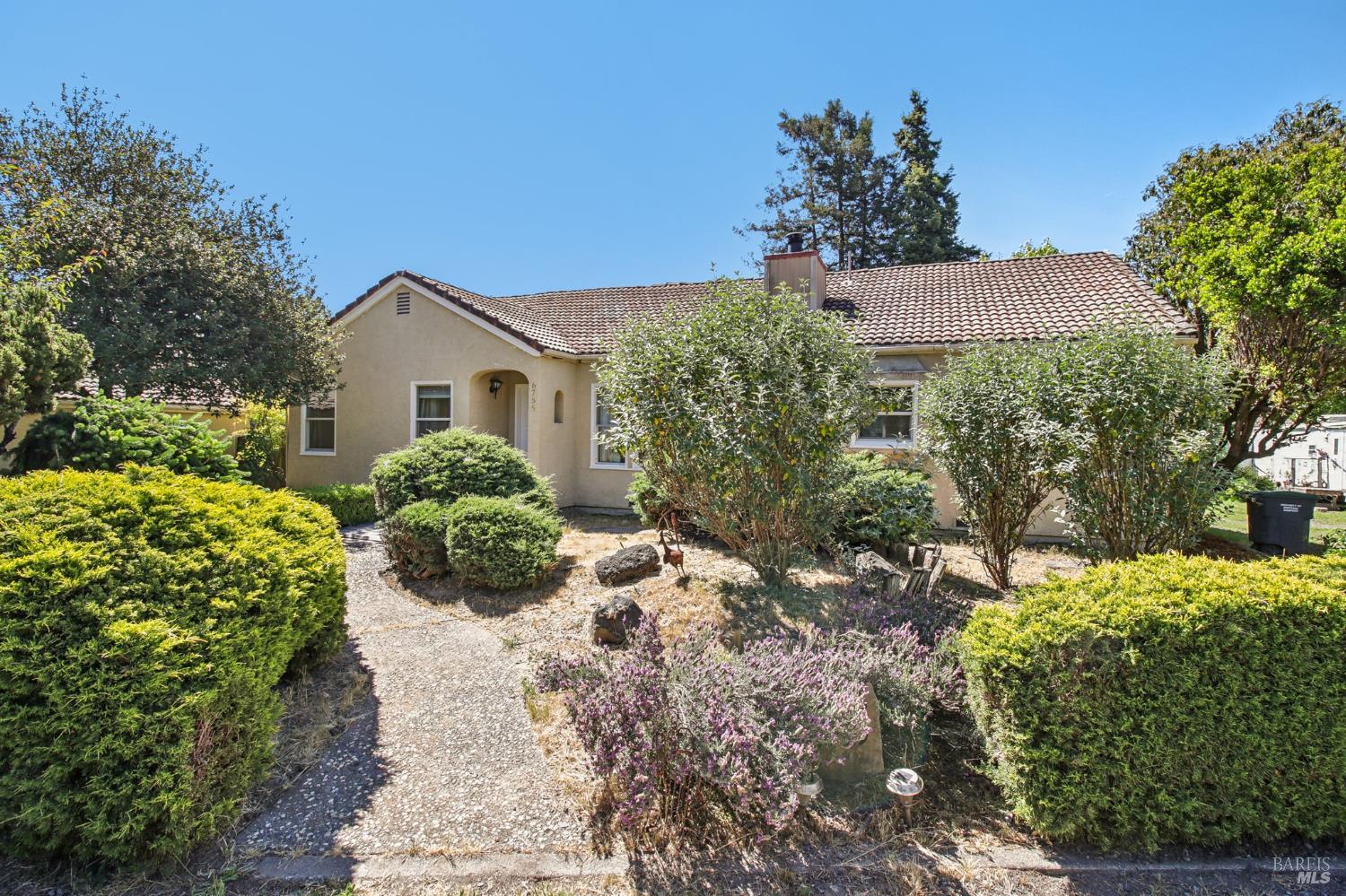 Situated in a beautiful pastoral setting, this single level 3BD/2BA ~ 2100 SF home includes a huge detached detached workshop/garage (approx 1500 SF) with electricity and plumbing. Perfect for an automobile enthusiast or any of your creative endeavors. Nestled on 1.76 acres (two parcels), the property offers the peace of country living while just minutes from the heart of Sebastopol and convenient to 101. The side driveway also provides ample parking for all your toys, airstream/boat/RV. New interior paint, carpet and laminate flooring. Double pane windows, indoor laundry room and ceiling fans. A sizable kitchen with abundant cabinetry opens to a dining area. Indoor/outdoor living is made seamless with a deck off the family room and another deck adjacent to a bedroom. A large vegetable garden is possible on the spacious yard. Opportunity is knocking for your vision and personalized touches and updates. So much to love about this property!