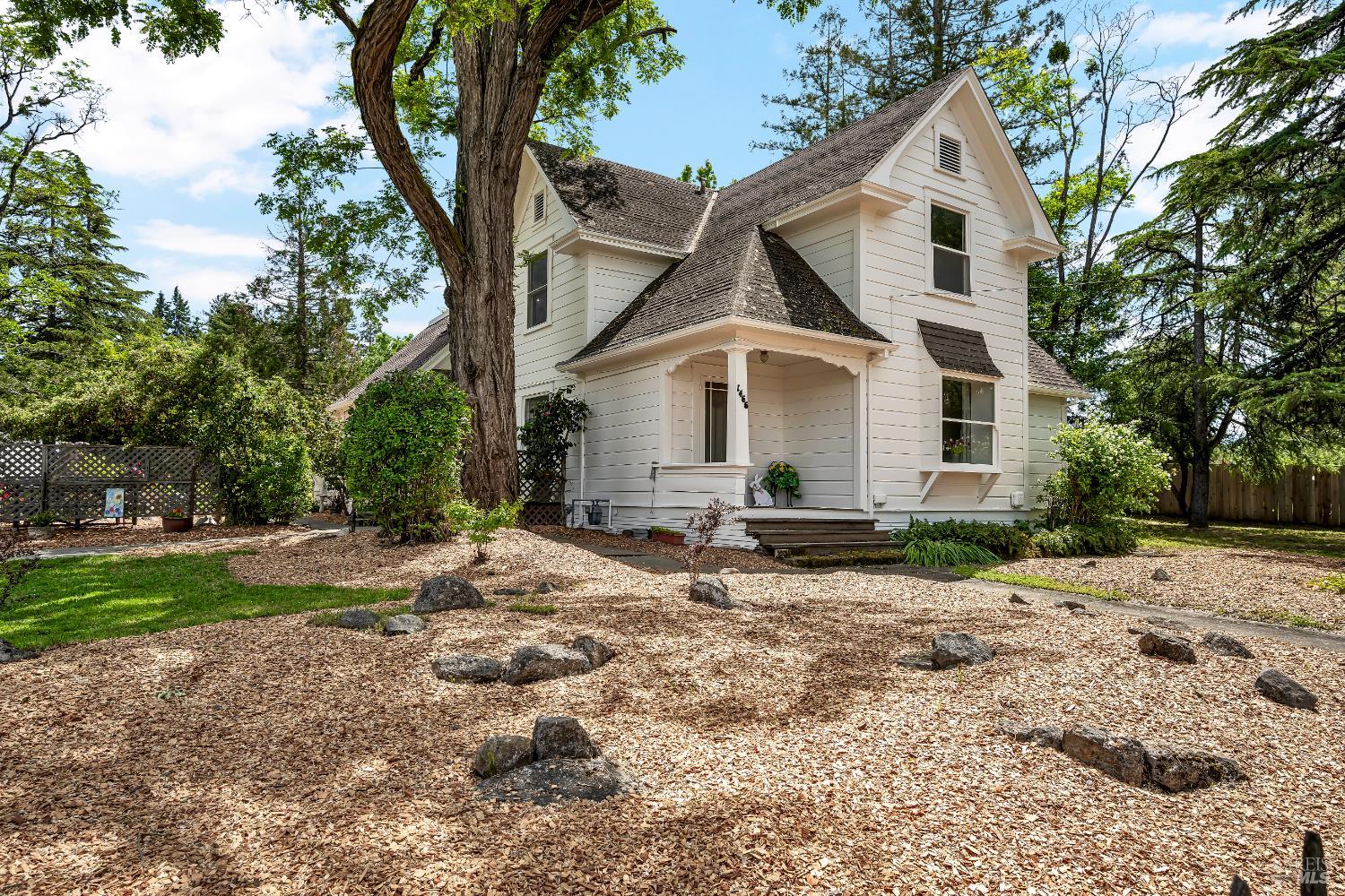 On the market for the first time in 56 years, 1466 Cooper Road presents a truly unique opportunity just minutes from the heart of downtown Sebastopol. Set on approximately 2.45 acres, this special property blends Victorian charm with versatile living options between the three legal residences. The 2301 sqft main residence showcases 4 bedrooms and 3.5 bathrooms, with classic architectural detail, while a 1161 sqft detached duplexeach unit offering 1 bedroom and 1 bathroomadds valuable rental or multigenerational potential. Additional amenities include a detached garage and a spacious metal shop, perfect for hobbyists or extra storage. Outdoor enthusiasts will appreciate the property's serene setting with multiple areas to relax, gather, and explore nature. With direct access to the Laguna de Santa Rosa trails just across the street, as well as proximity to local favorites like West County Community Farm and Winter Sister Farm, the lifestyle here is both active and connected to the land. Conveniently located near The Barlow, Highway 12, and world-class wineries, this peaceful country retreat offers the perfect blend of privacy, character, and accessibility. A rare gem in one of Sebastopol's most coveted locationsdon't miss your chance to make it yours.