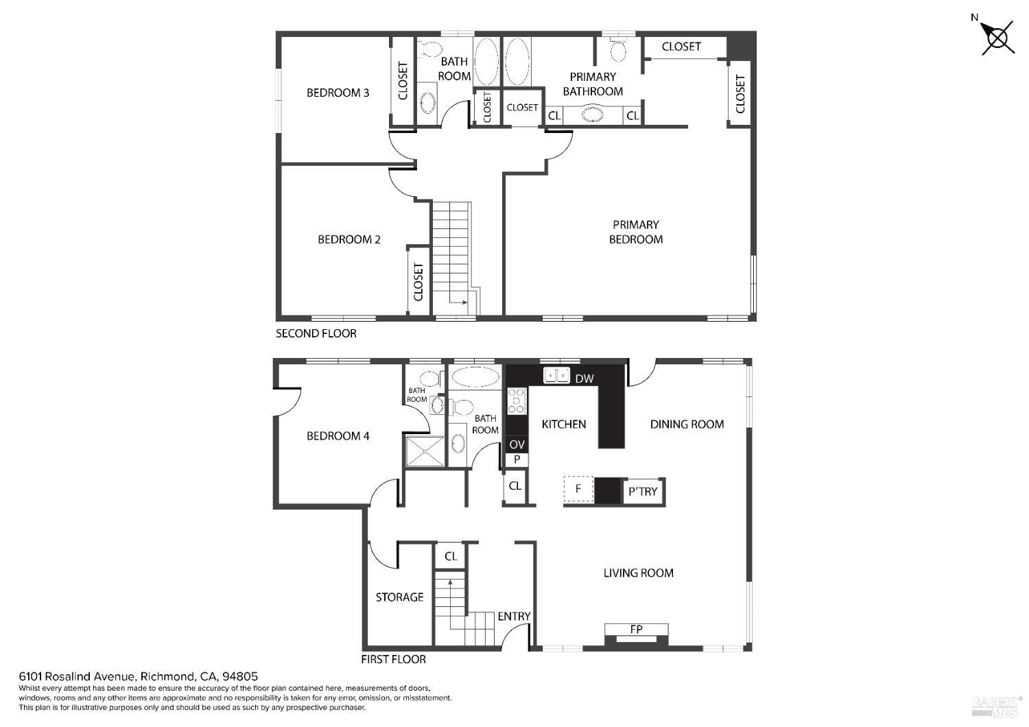 Detail Gallery Image 21 of 21 For 6101 Rosalind Ave, Richmond,  CA 94805 - 5 Beds | 4 Baths