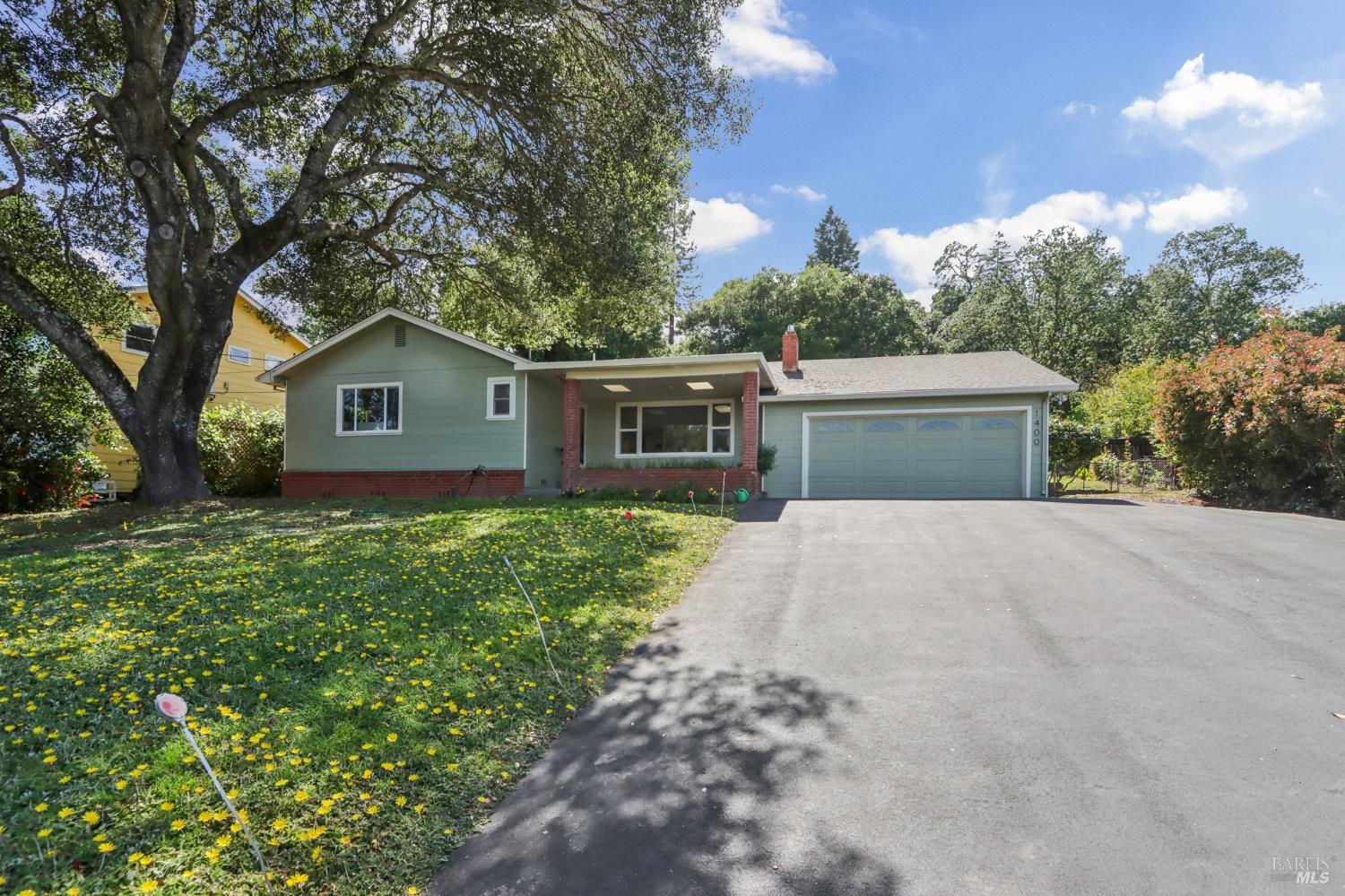 Charming 3 bedroom, 2 Bath home in West Sonoma County with views of the Laguna and a peaceful, garden-filled 0.59-acre lot. Refinished original hardwood floors and fresh interior paint enhance the warm, inviting interior. In addition to the three bedrooms, the home includes a spacious officeperfect for remote work, creative projects, or quiet retreat. The backyard is a vibrant sanctuary with seasonal blooms including rhododendrons, canna lilies, jasmine, hydrangeas, foxglove, lantana, Mexican sage, blackberries, and more. Two mature dwarf apple treesGolden Delicious and Gravensteinstill produce fruit after 35+ years. Flat, sunny, and thoughtfully landscaped, the property is ideal for relaxing, gardening, or entertaining. Located just minutes from The Barlow and downtown Sebastopol, enjoy easy access to dining, tasting rooms, farmers markets, and local shops. A rare opportunity to live in one of Sonoma County's most creative and connected communities.