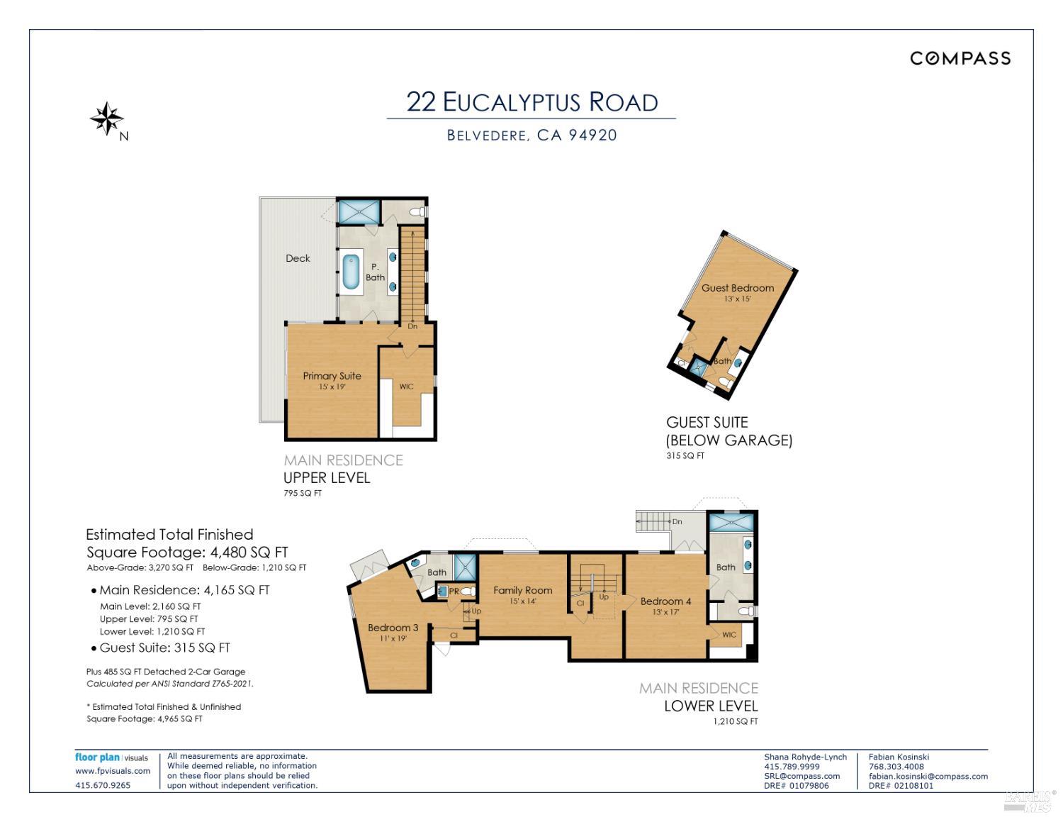 Detail Gallery Image 63 of 64 For 22 Eucalyptus Rd, Belvedere,  CA 94920 - 5 Beds | 4/2 Baths