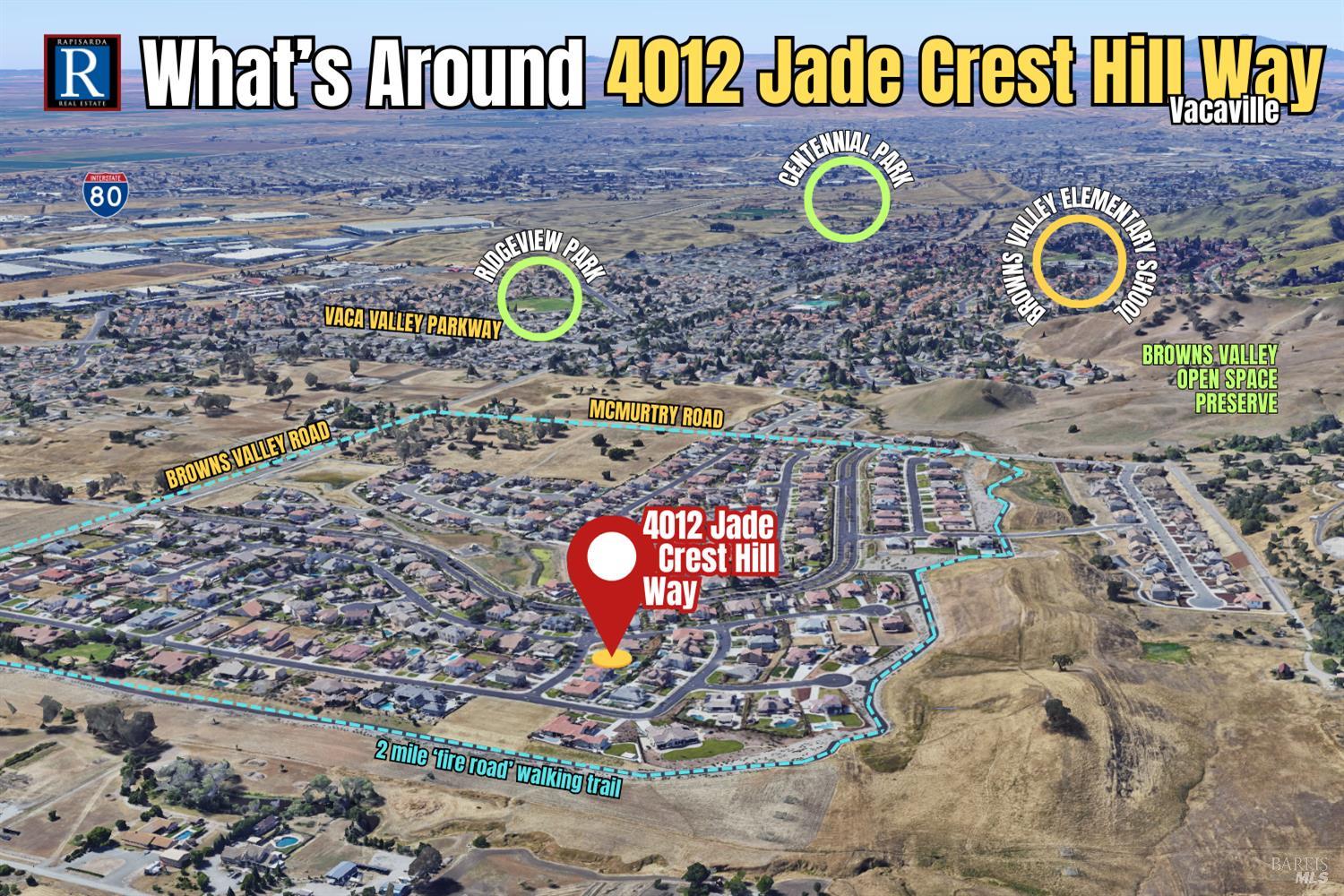 Detail Gallery Image 3 of 66 For 4012 Jade Crest Hill Way, Vacaville,  CA 95688 - 6 Beds | 4/1 Baths