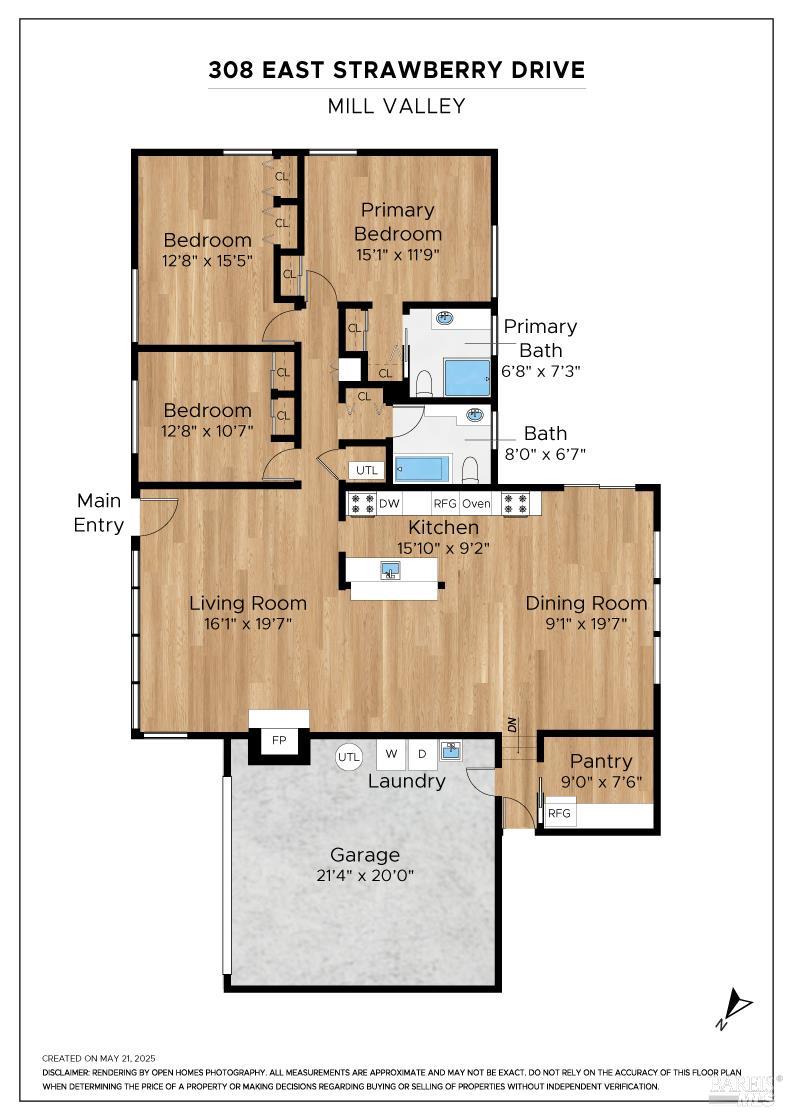 Detail Gallery Image 28 of 28 For 308 E Strawberry Dr, Mill Valley,  CA 94941 - 3 Beds | 2 Baths