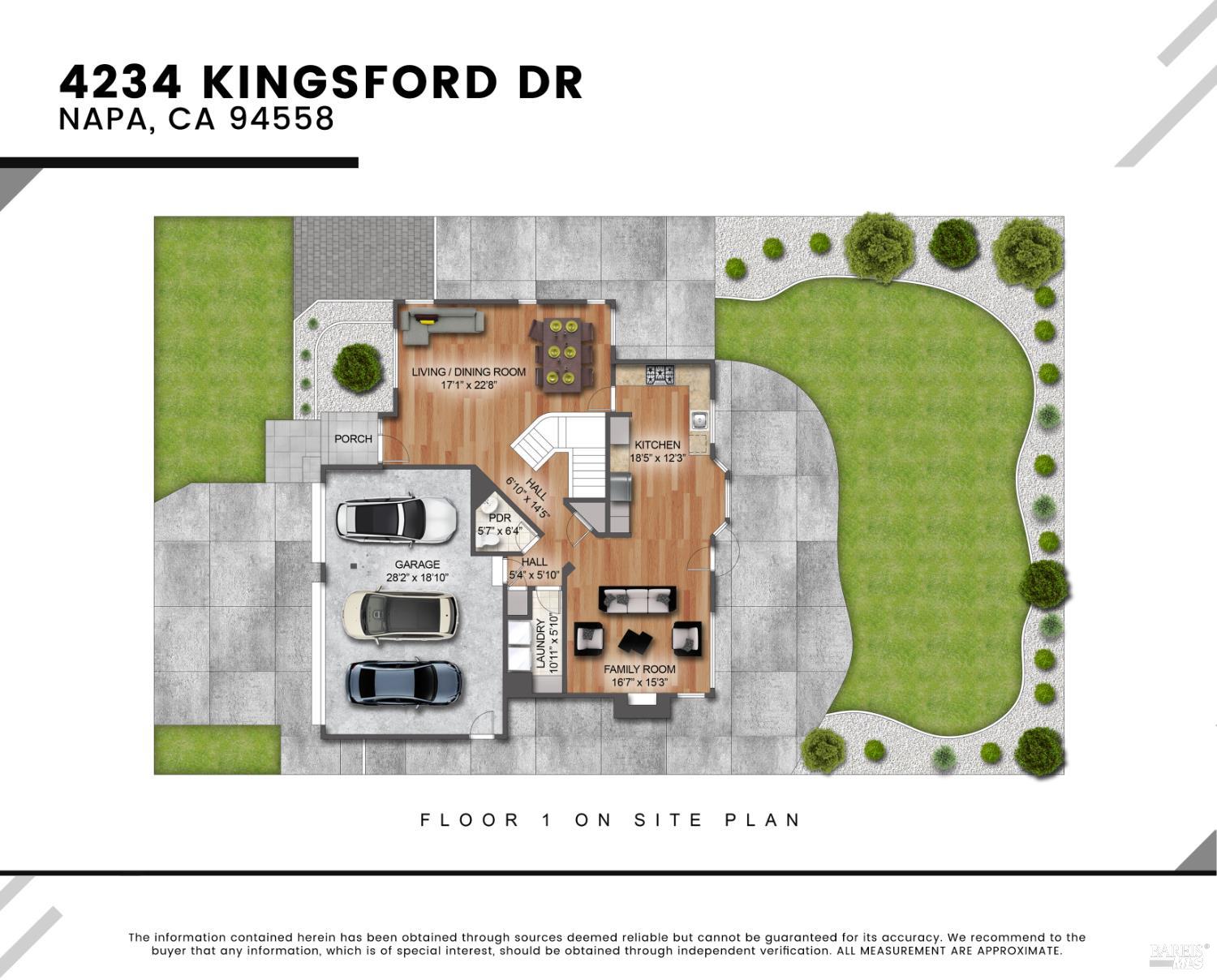 Detail Gallery Image 48 of 49 For 4234 Kingsford Dr, Napa,  CA 94558 - 4 Beds | 2/1 Baths