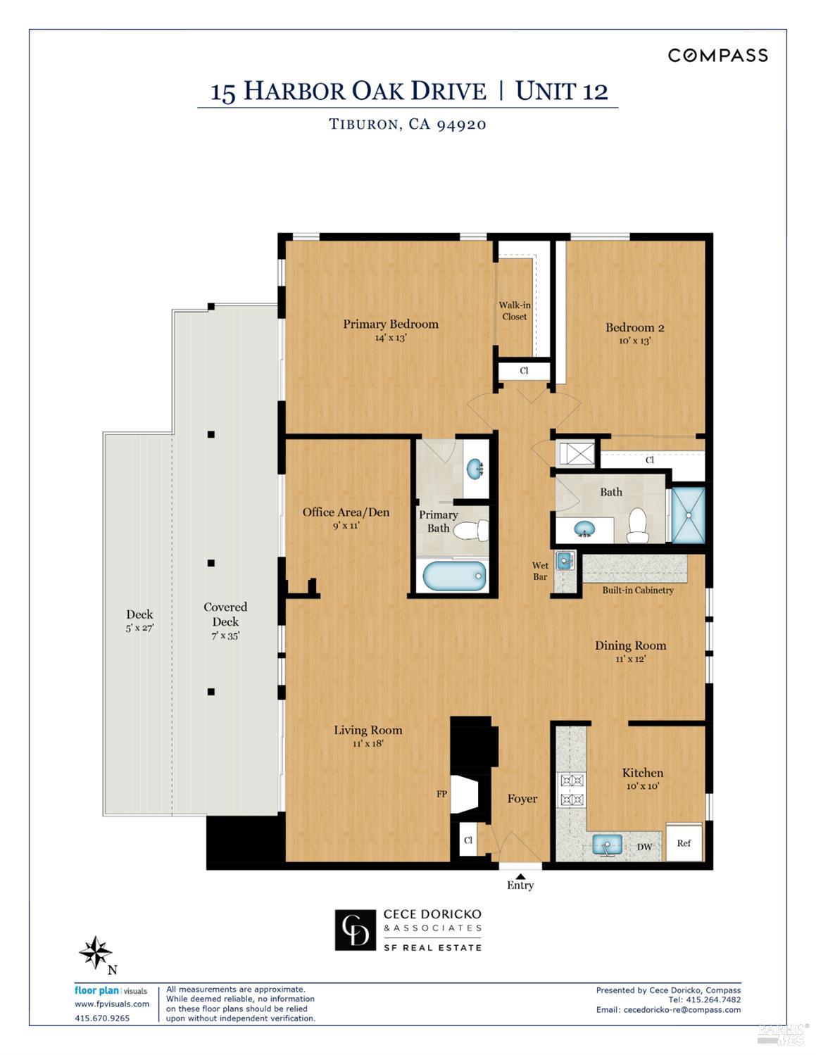 Detail Gallery Image 46 of 46 For 15 Harbor Oak Dr #12,  Tiburon,  CA 94920 - 2 Beds | 2 Baths