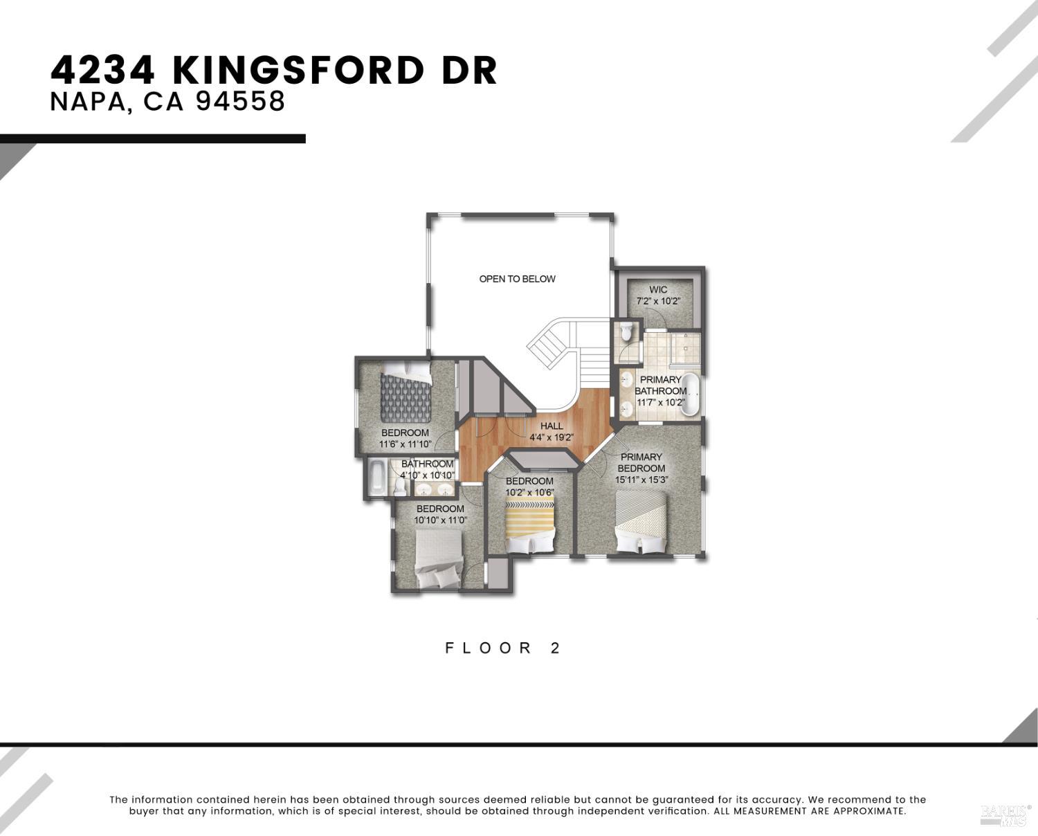 Detail Gallery Image 49 of 49 For 4234 Kingsford Dr, Napa,  CA 94558 - 4 Beds | 2/1 Baths